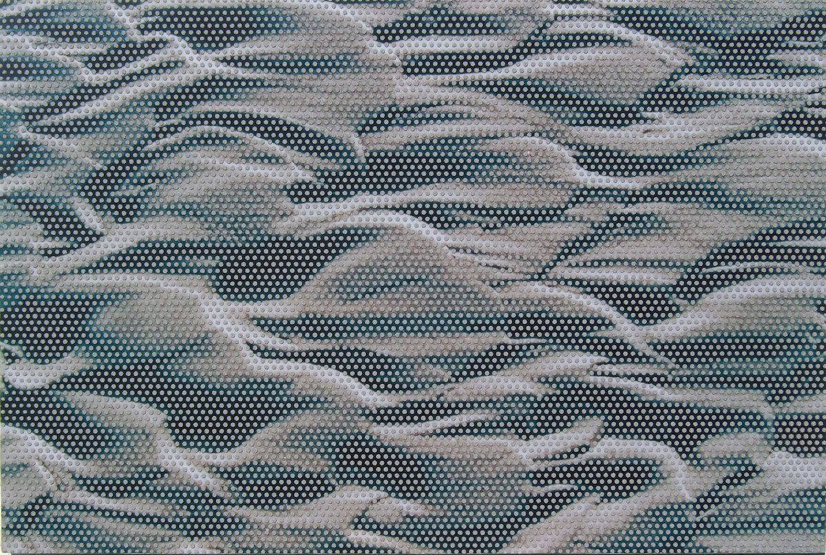 Petersen, Frauke, 09032, Digitaldruck/Sand auf Holz, 60 x 89 cm