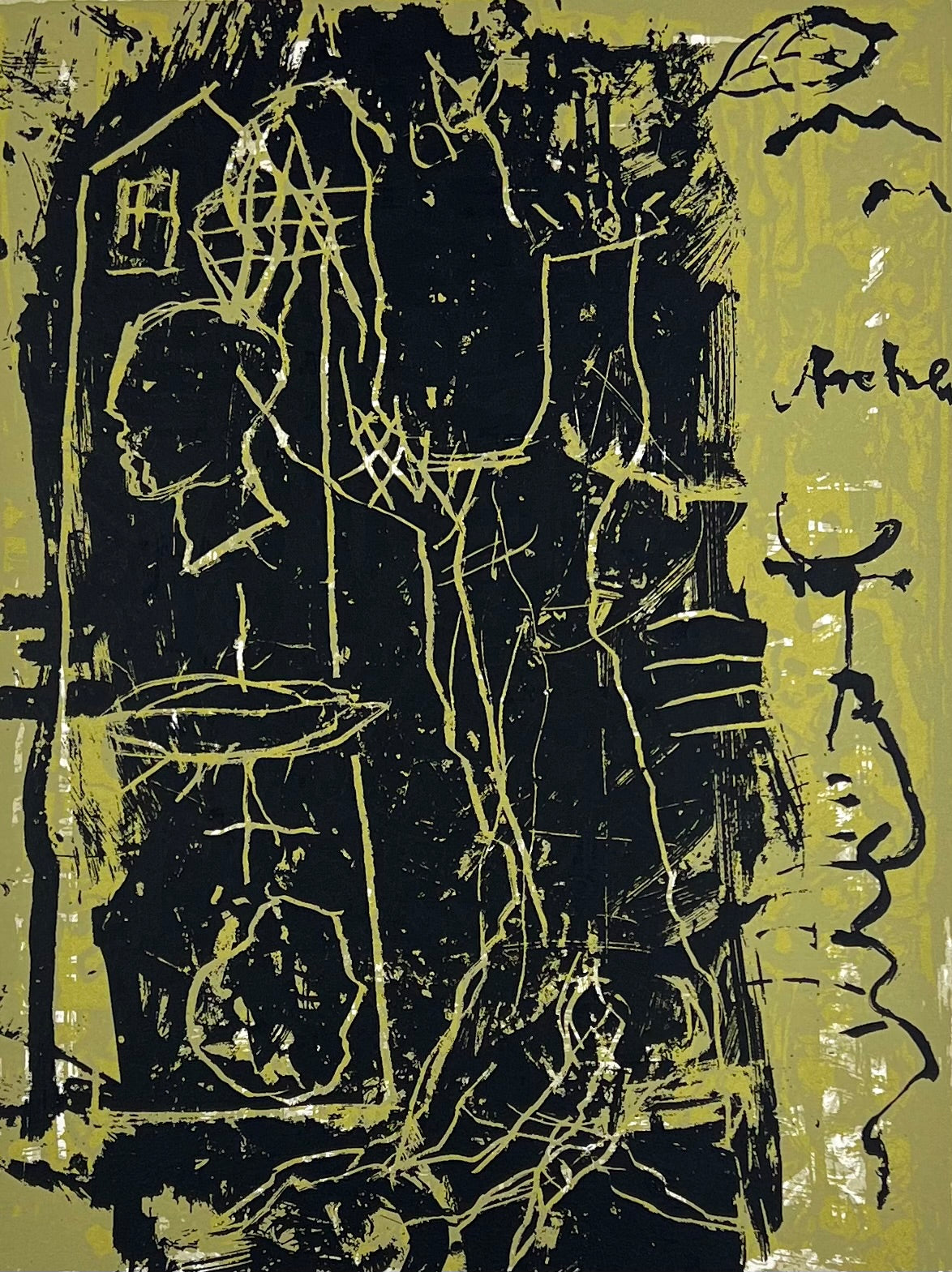 Schult, Frank, Arche, 34 x 26cm, 116/120, Siebdruck, 1999