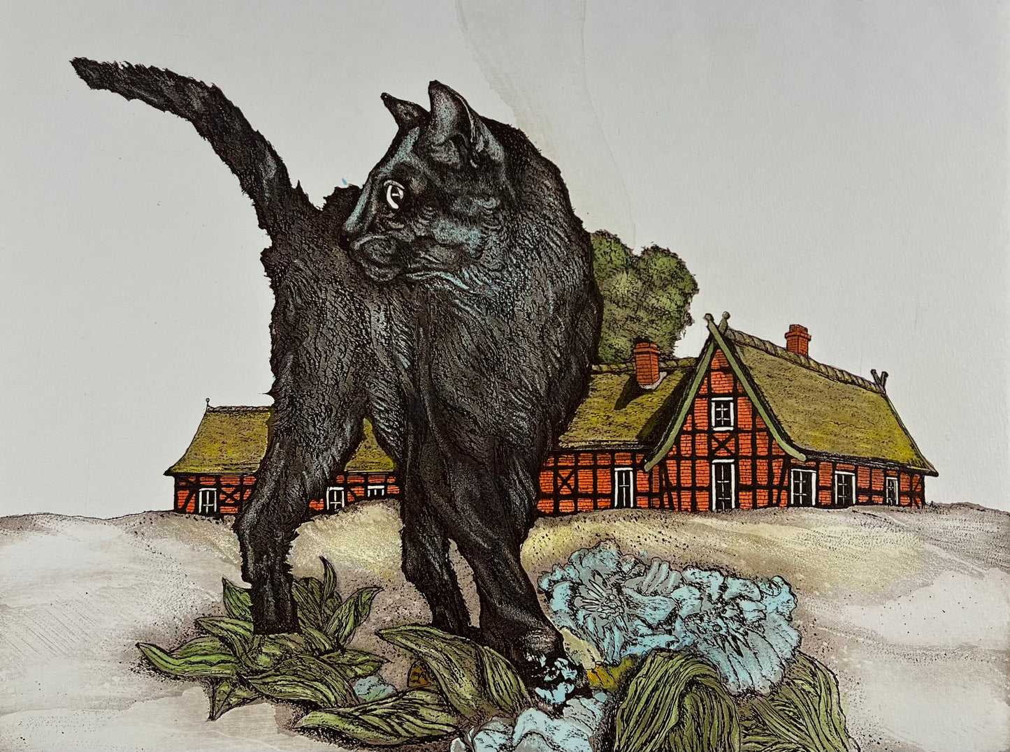 Bianga, Carl, Norden, 29 x 38,3cm, 62/75, Farbradierung