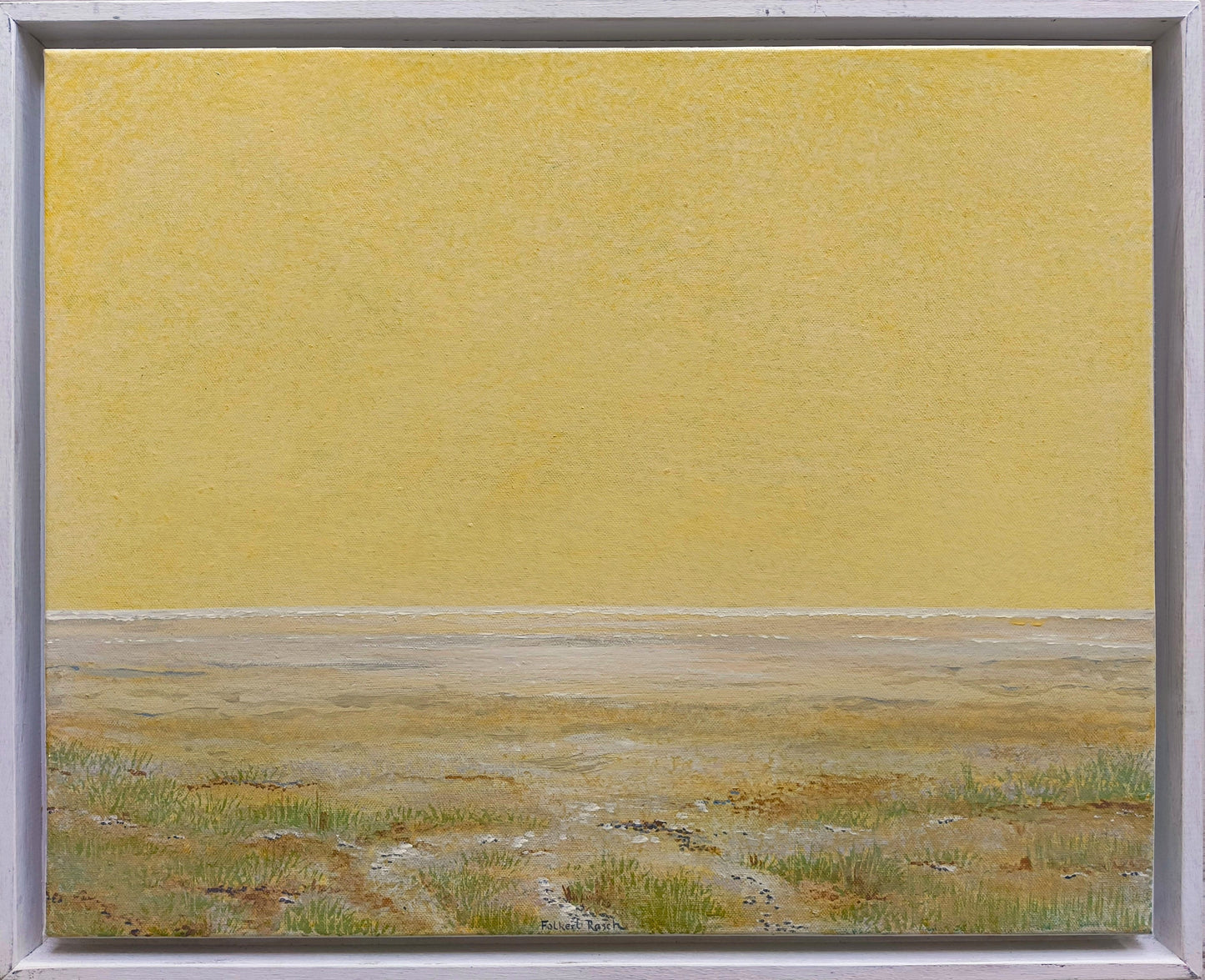 Rasch, Folkert, Bilder vom Meer Morgen, Öl auf Leinwand, 40 x 50cm