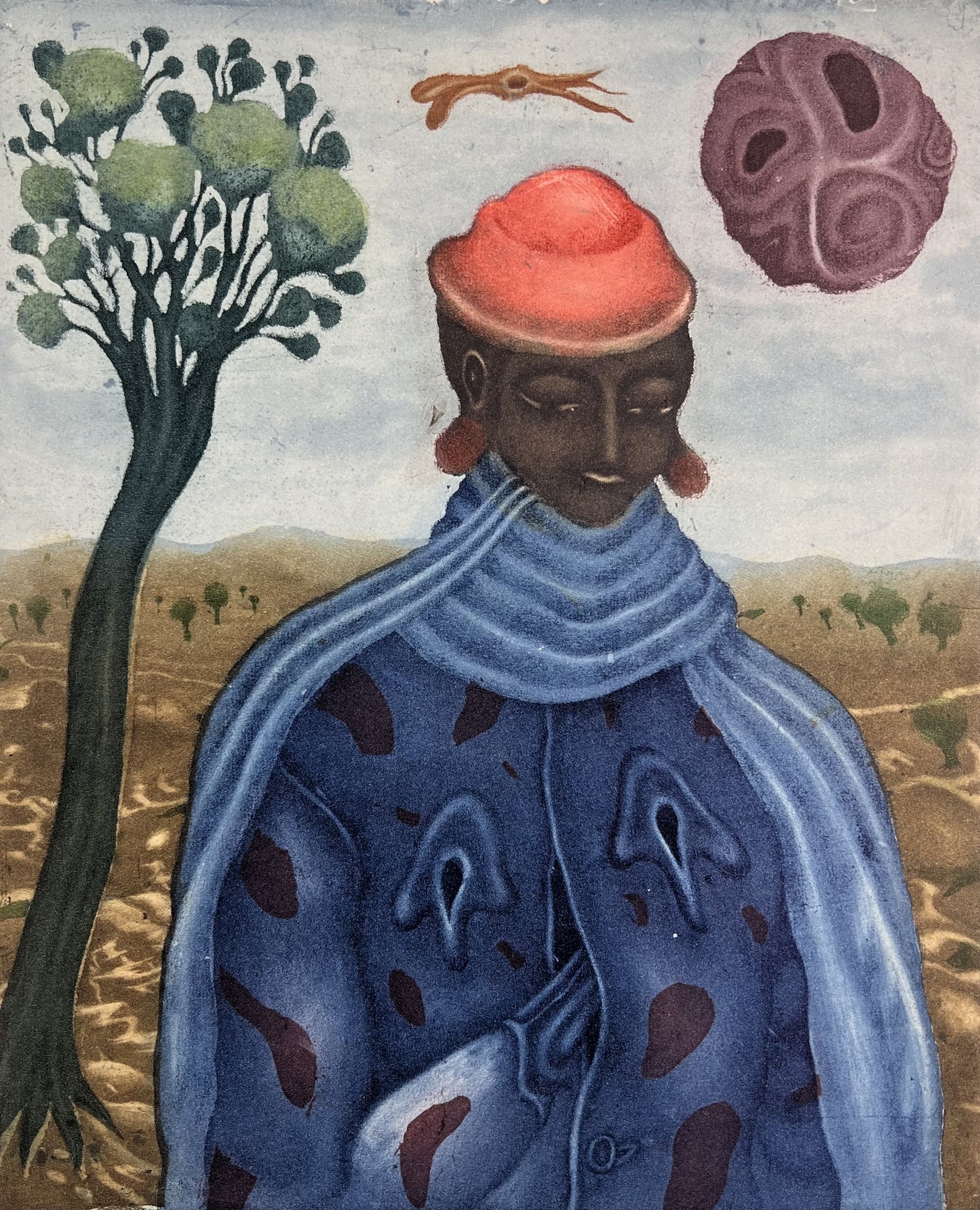Brauer, Arik, Herzklopfen, 26 x 21cm, 37/100, Aquatintaradierung, 1969