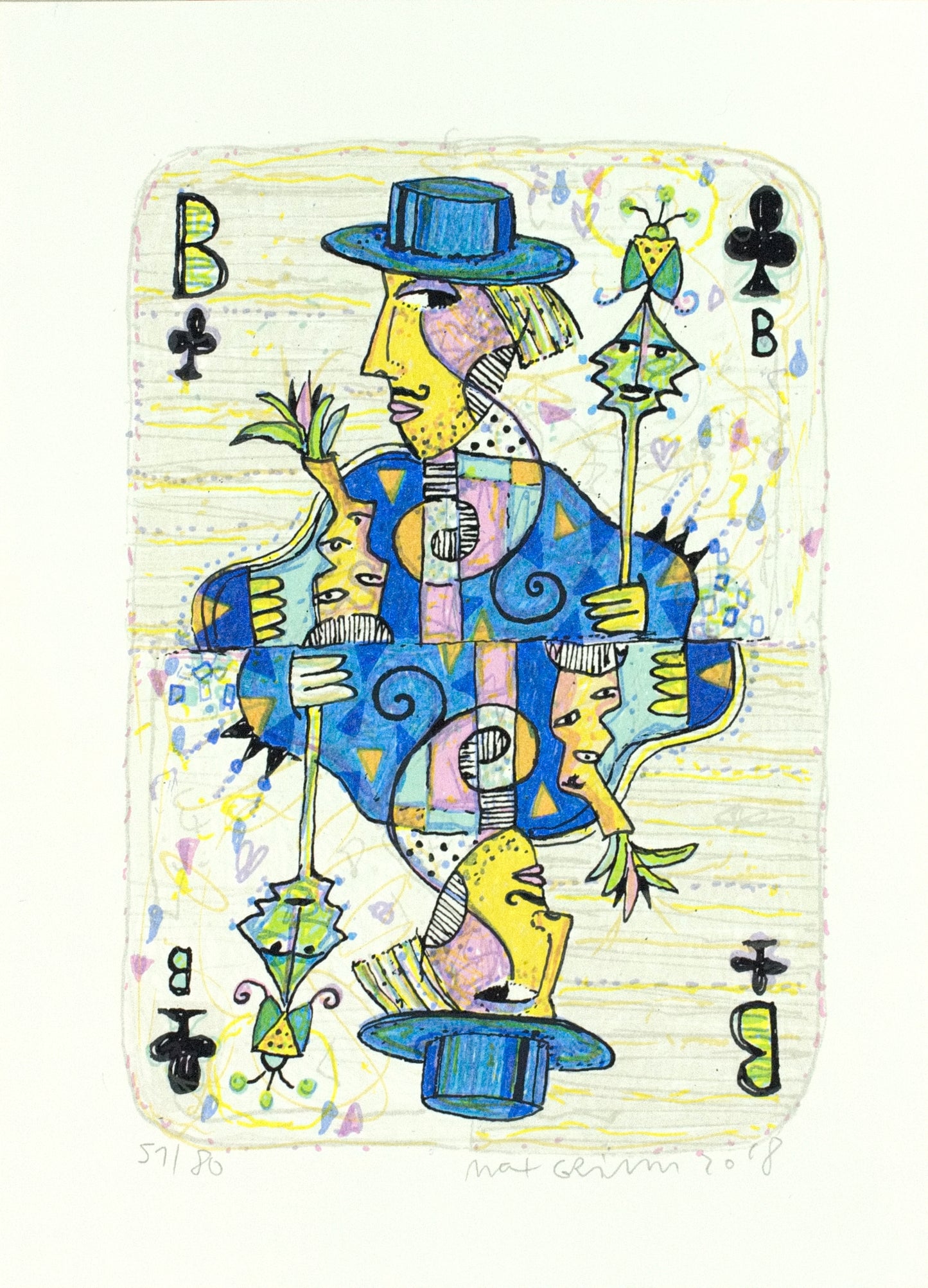 Grimm, Max, Bube, 17 x 12cm, e.a., 2018