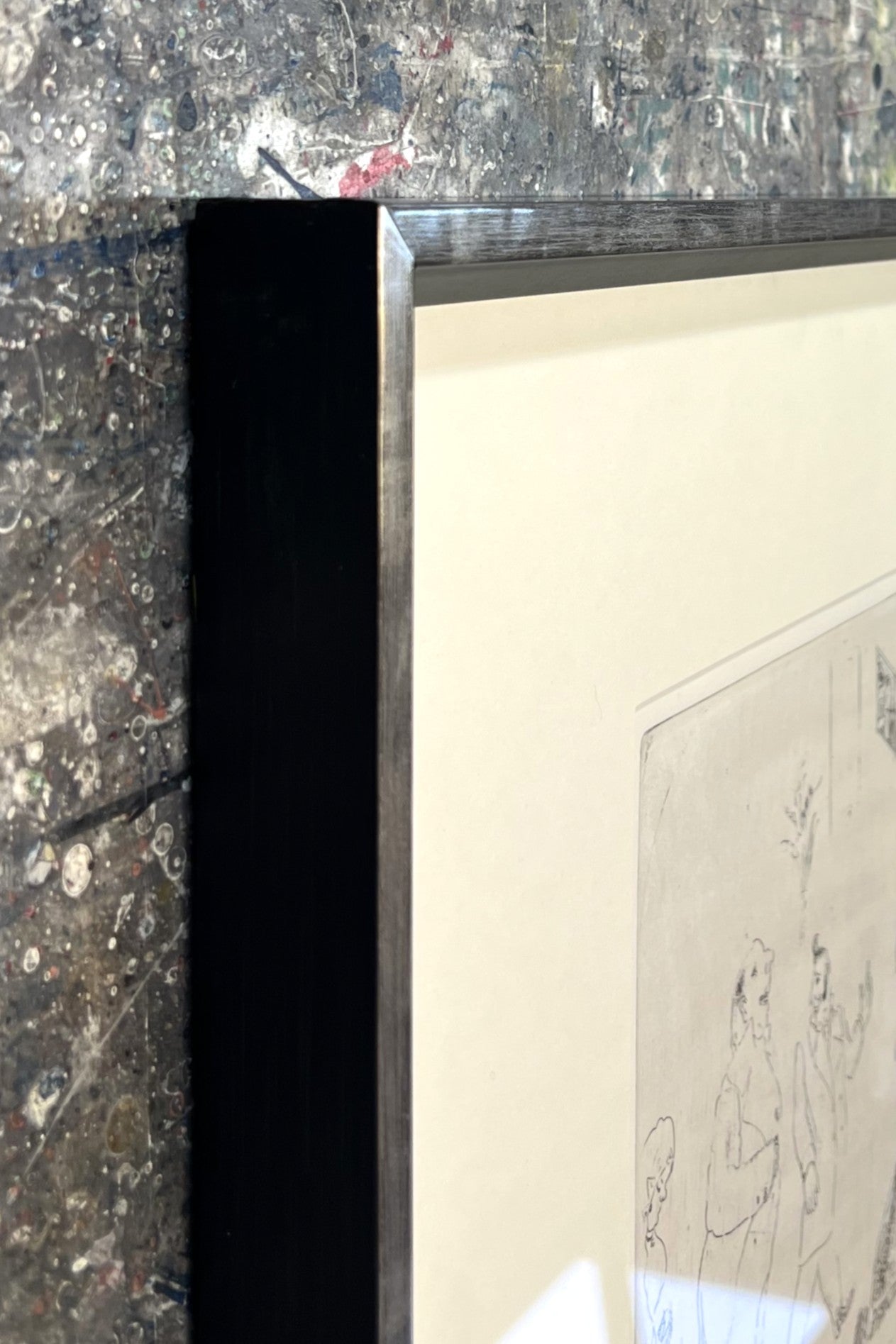 Chagall, Marc, Die Prozession, 21,5 x 28cm, Radierung, 1948