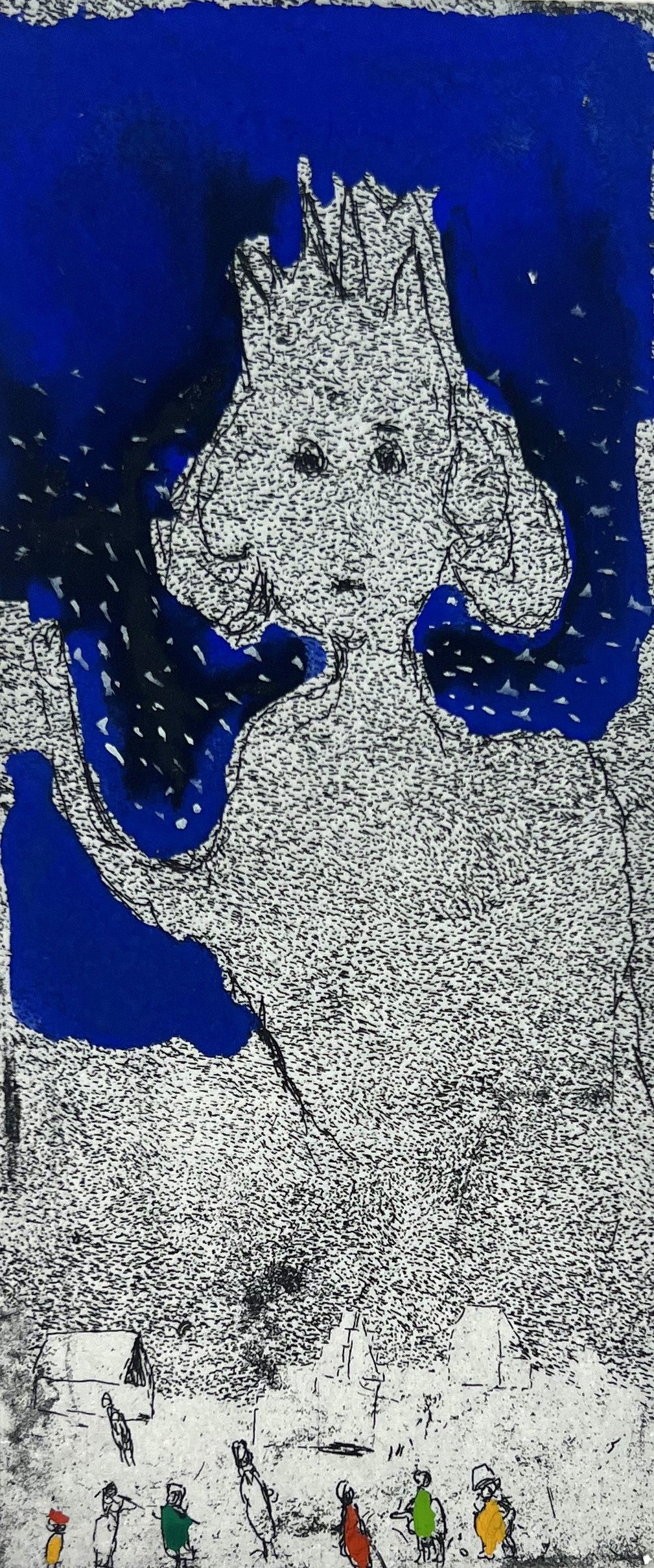 Behrendt, Falko, Die Schneekönigin, 40 x 30cm, e.a., 1/5, Radierung