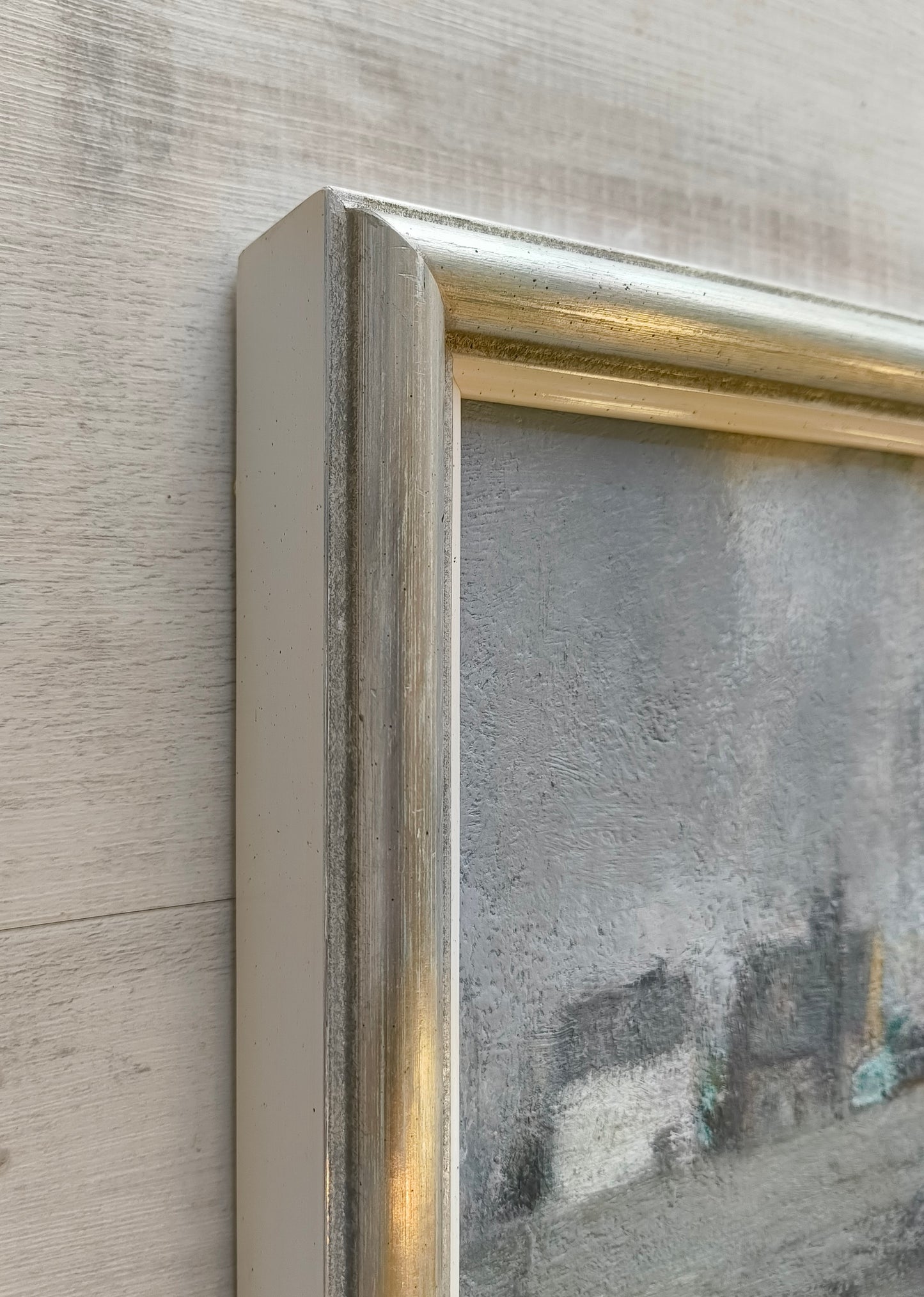 Feyen, Harald, Dorf, 24 x 23cm, Ölgemälde