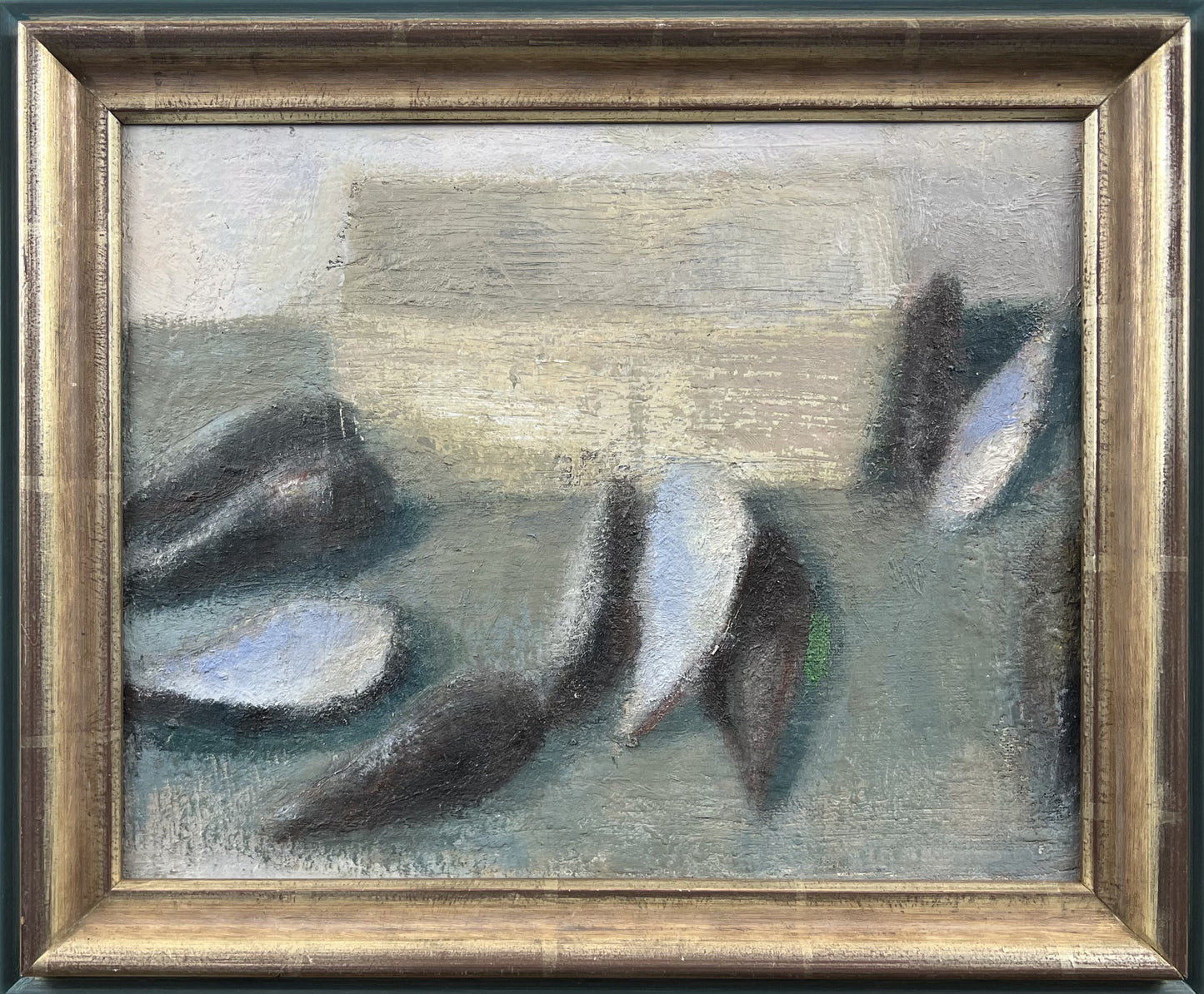 Feyen, Harald, Miesmuscheln, 24 x 30cm, Ölgemälde