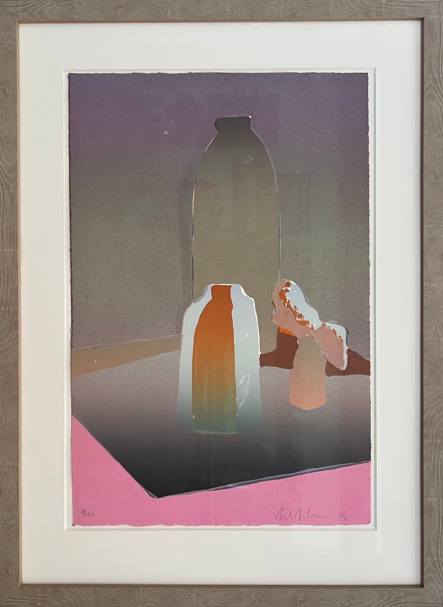 Frandsen, Erik A., Stillleben II (18/150), 50 x 33cm, Lithografie