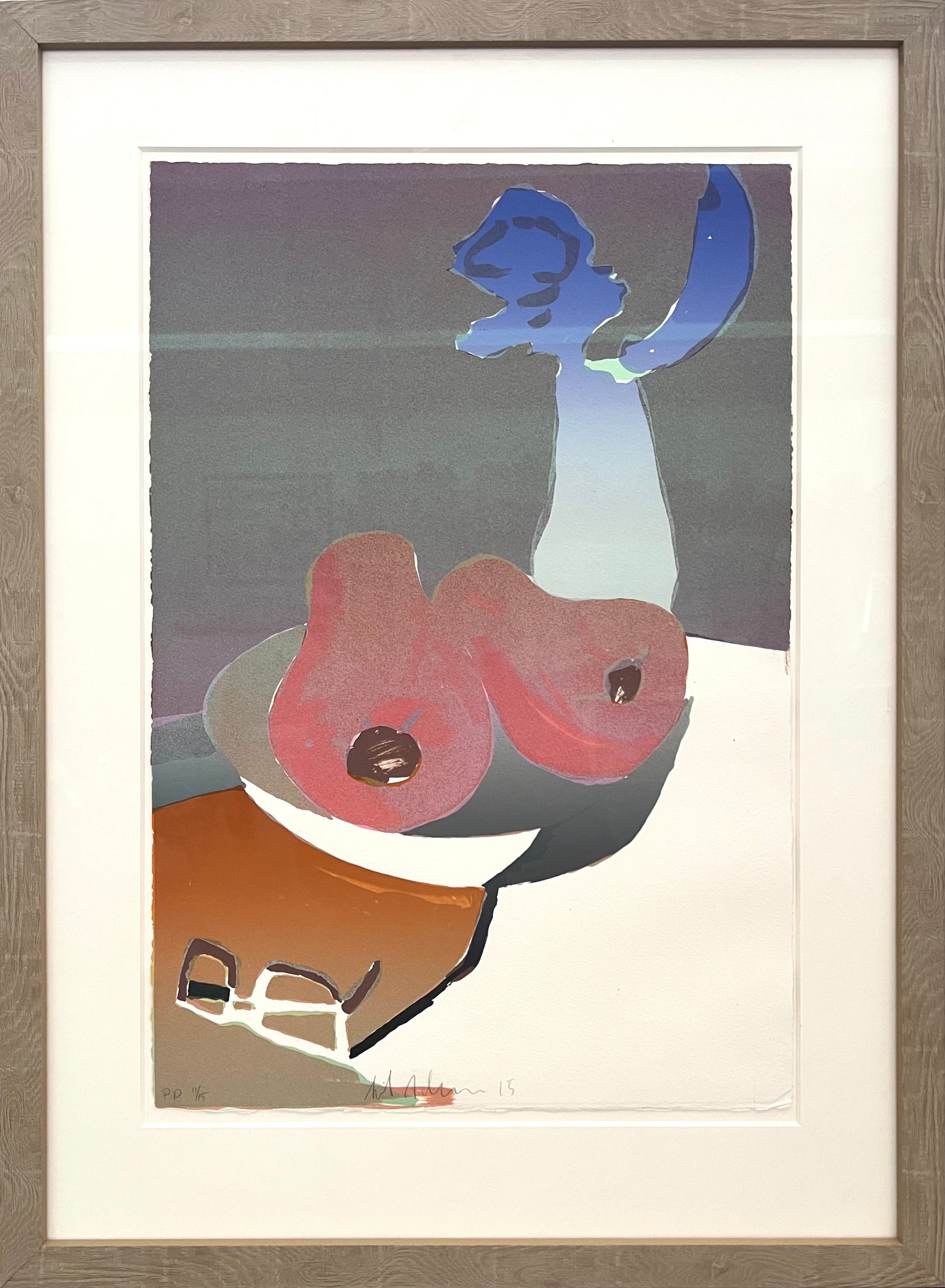 Frandsen, Erik A., Stillleben I (11/15), 50 x 33 cm, Lithografie