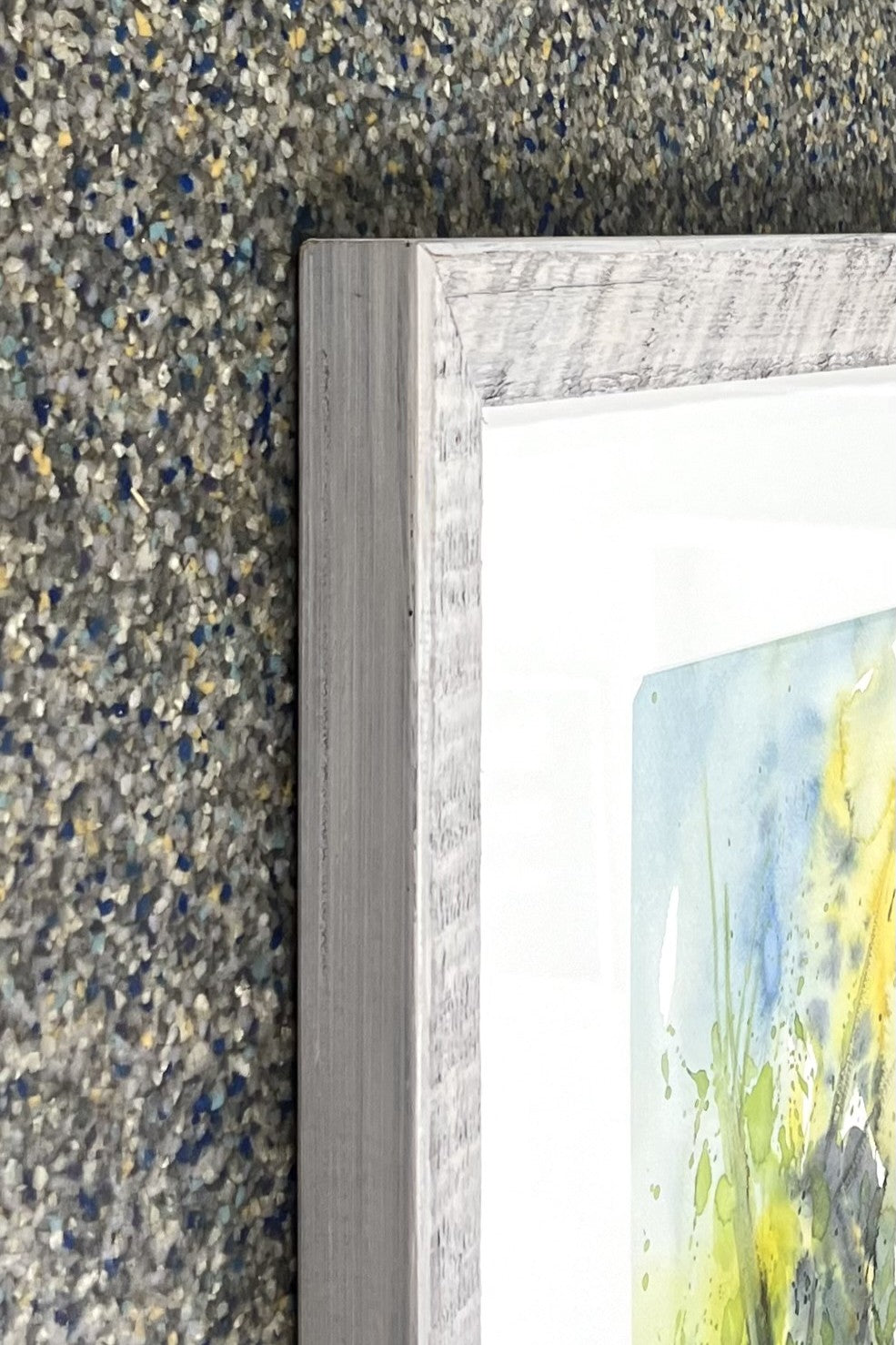 Dreyer, Karin, Friesenhaus unter Bäumen, 36 x 46 cm, Aquarell auf Bütten, 1995