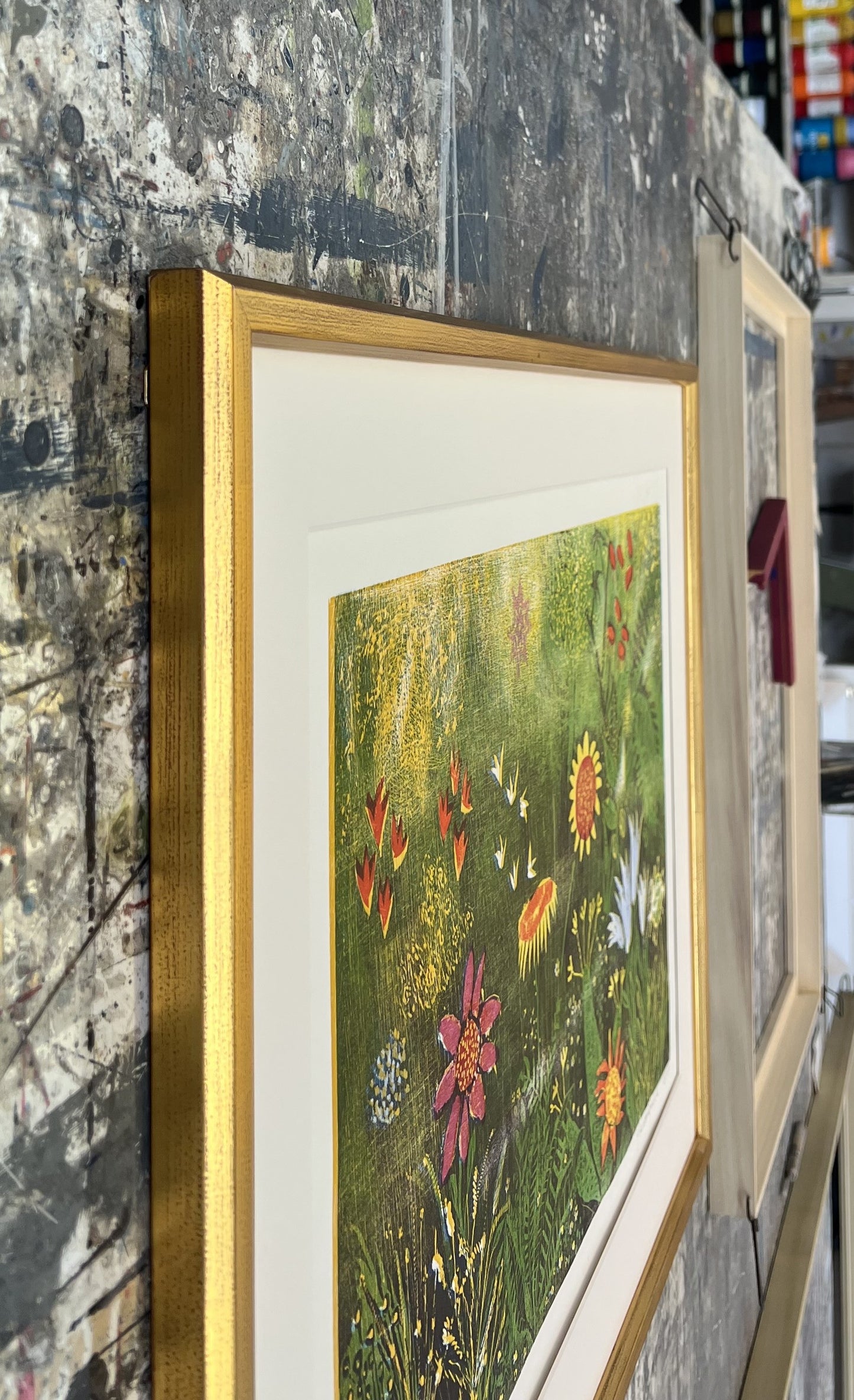 Mott-Dreizler, Gisela, Garten, 39 x 57,5cm, Holzschnitt