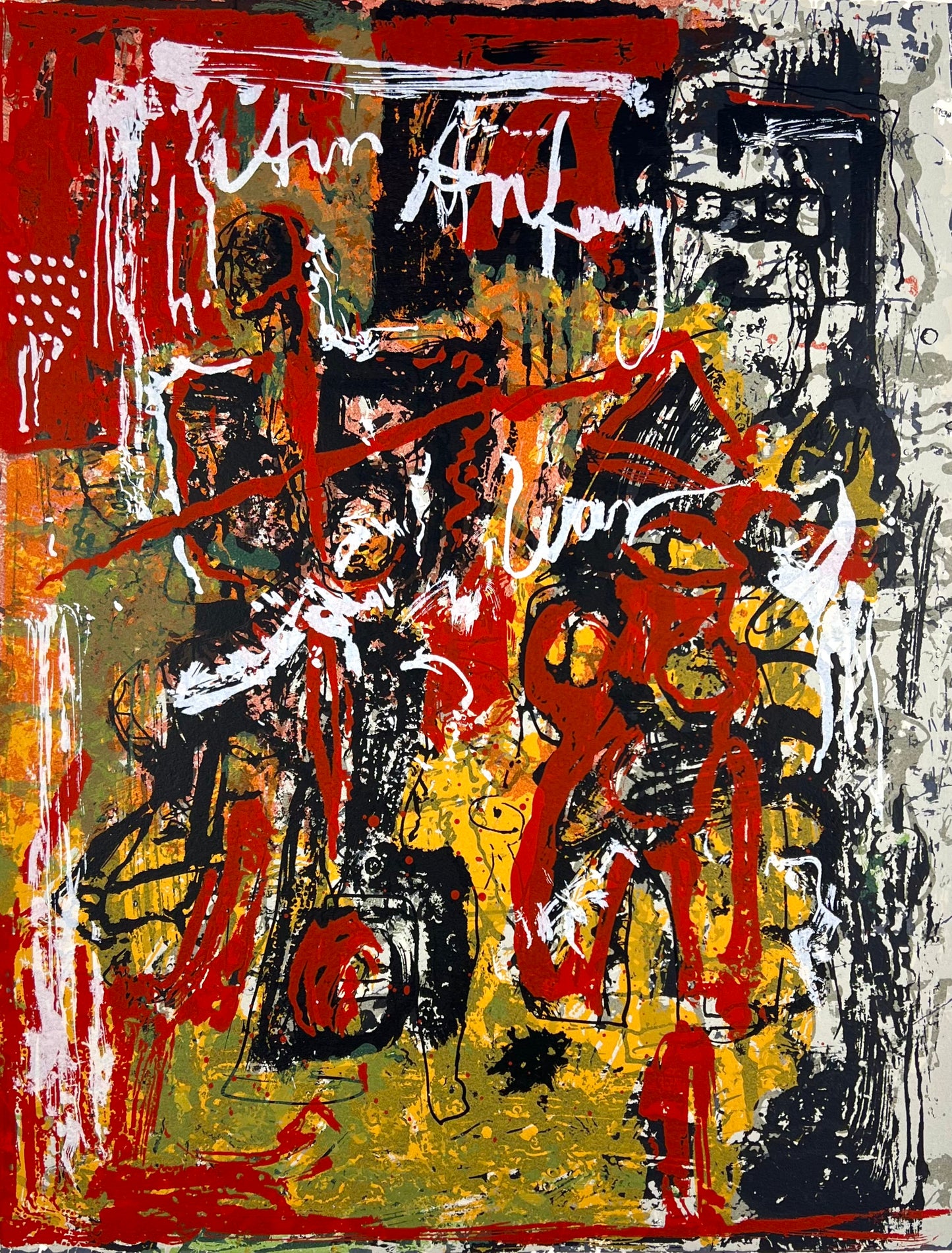 Schult, Frank, Geburt, 39 x 30cm, 89/100, Siebdruck, 2003