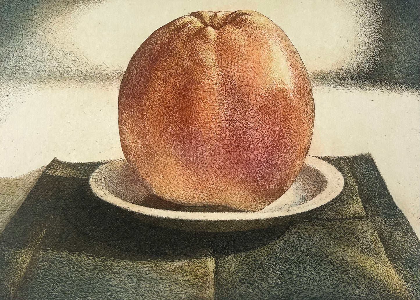 Wieland, Karl, Großer Auftritt des Vitaminismus, 25 x 35cm, 2/35, Farbradierung, 2005