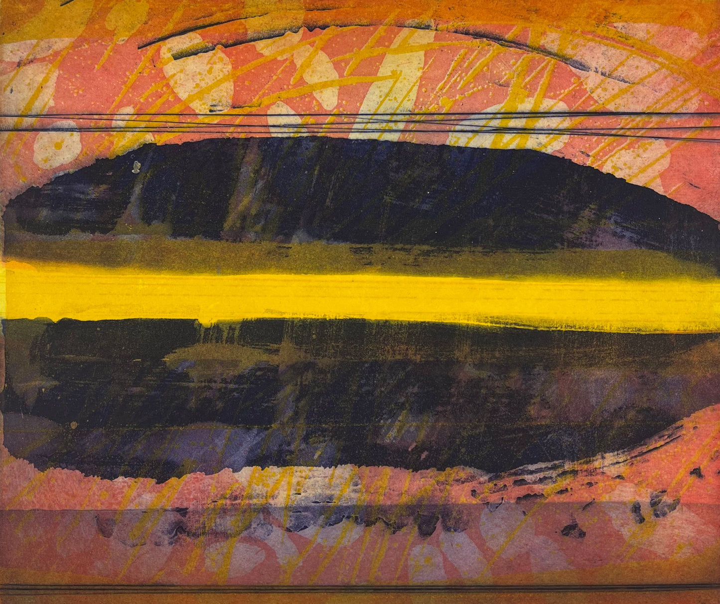 Haas, Willbord, Carmesin - Vitriol, 54 x 65cm, Radierung