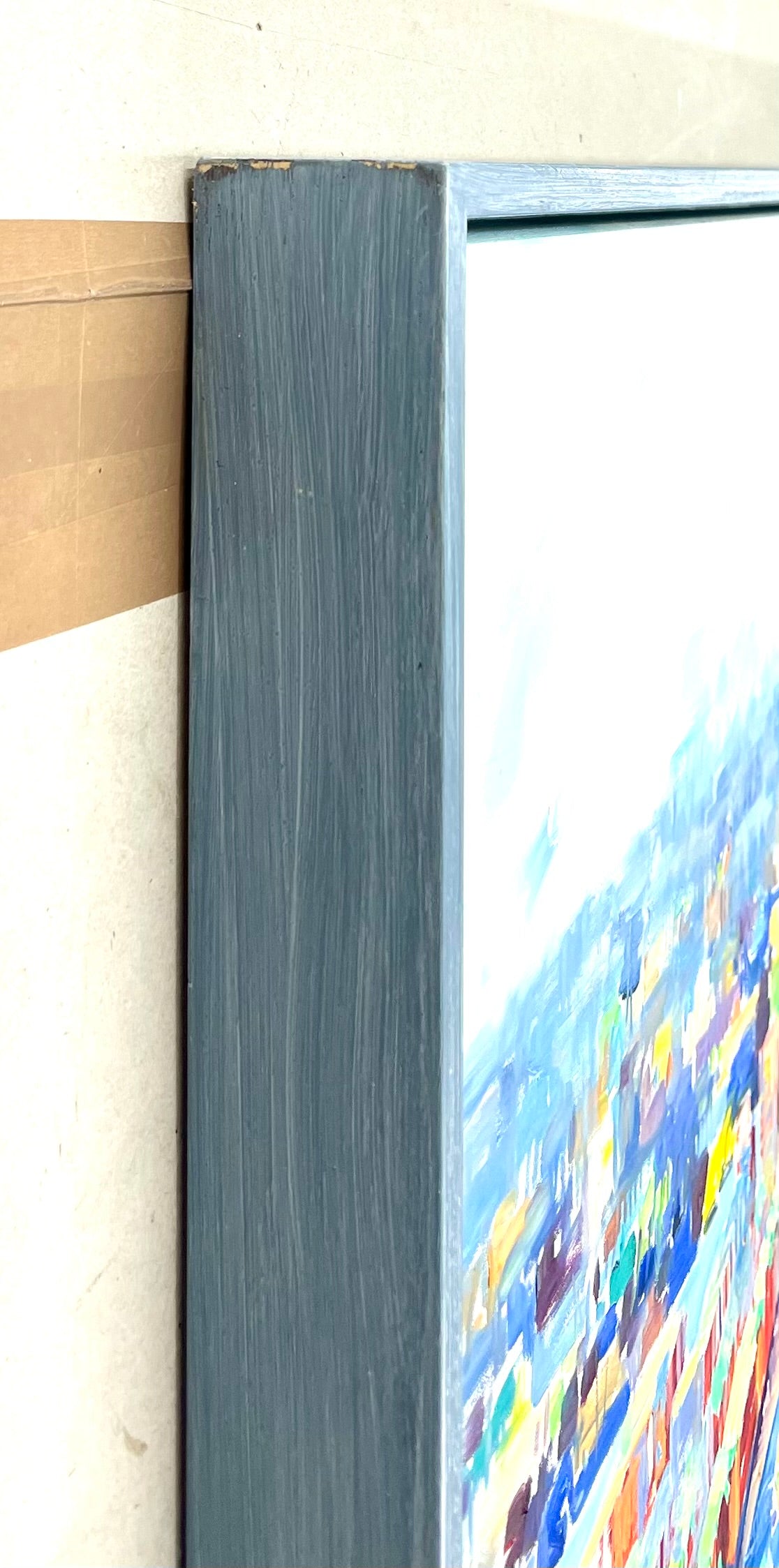 Linnenbrink, Peter, Hamburg II, 100 x 120cm, Öl auf Leinwand