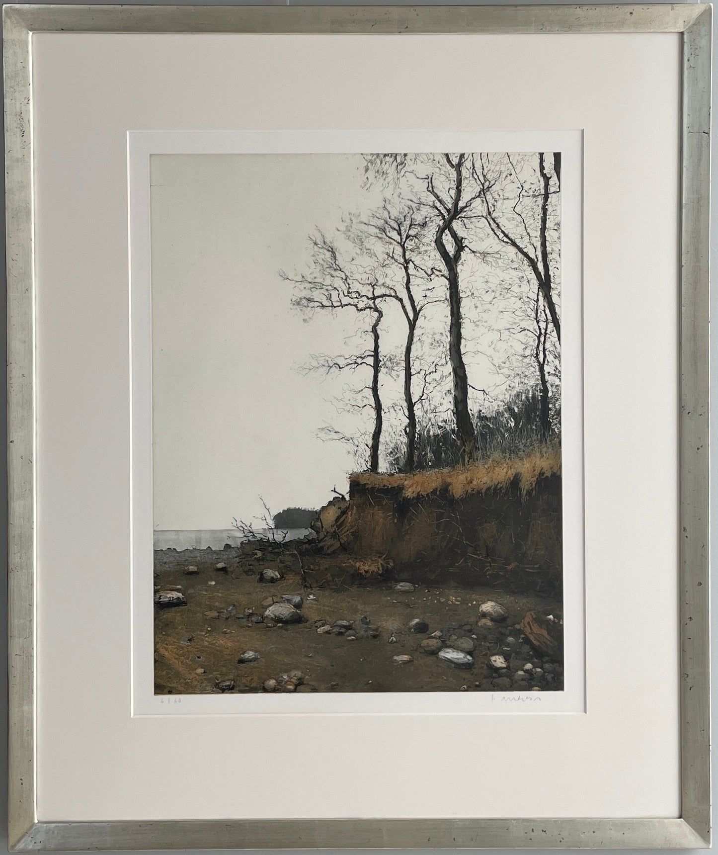 Anderson, Friedel, Katharinenhof 6/60, Farbradierung, 64,5 x 49 cm