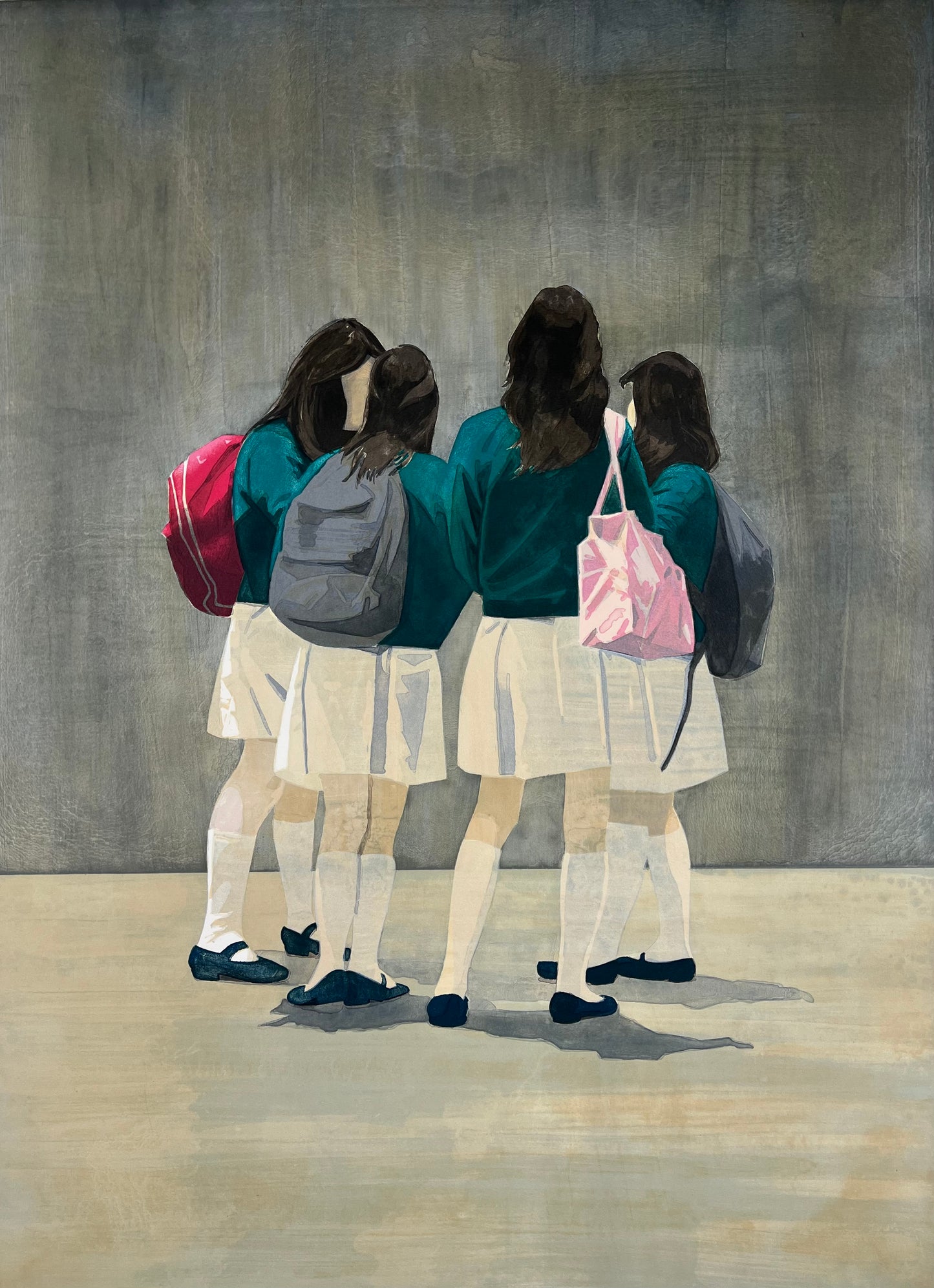 Eitel, Tim, White Skirts, 69 x 100cm, Lithografie