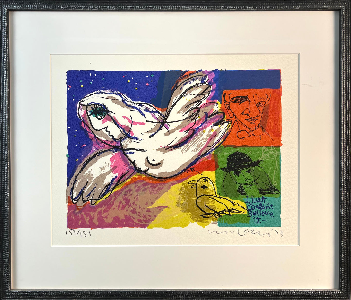 Leu, Michael, I just couldn`t believe, 152/153, Serigrafie