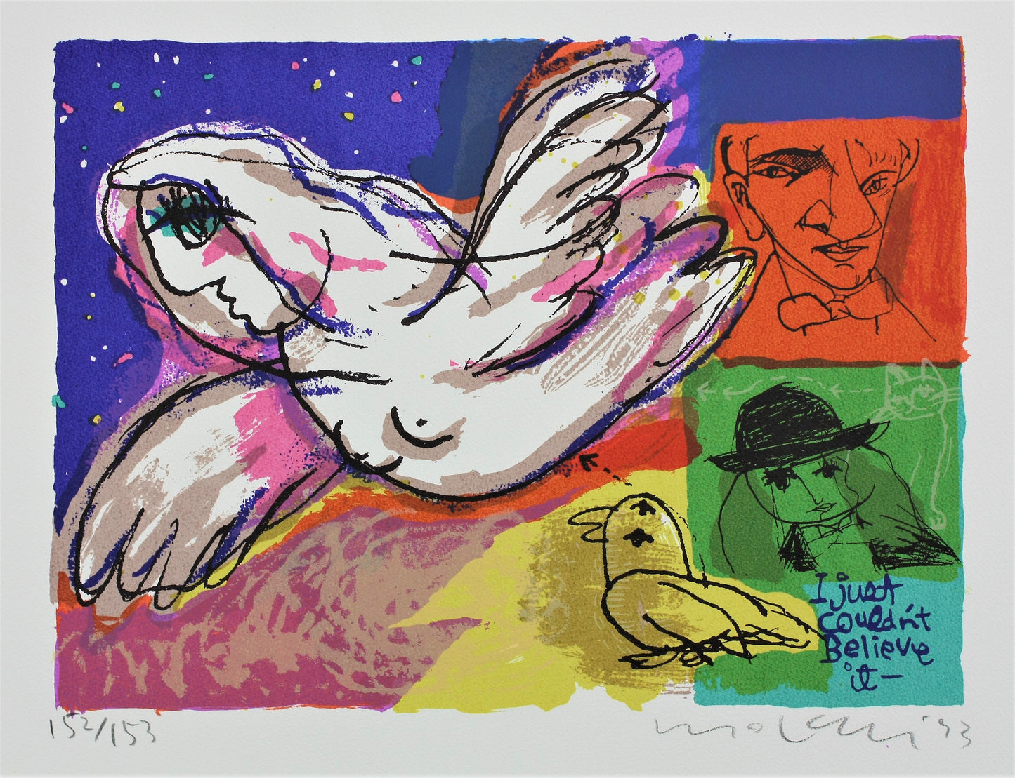 Leu, Michael, I just couldn`t believe, 152/153, Serigrafie