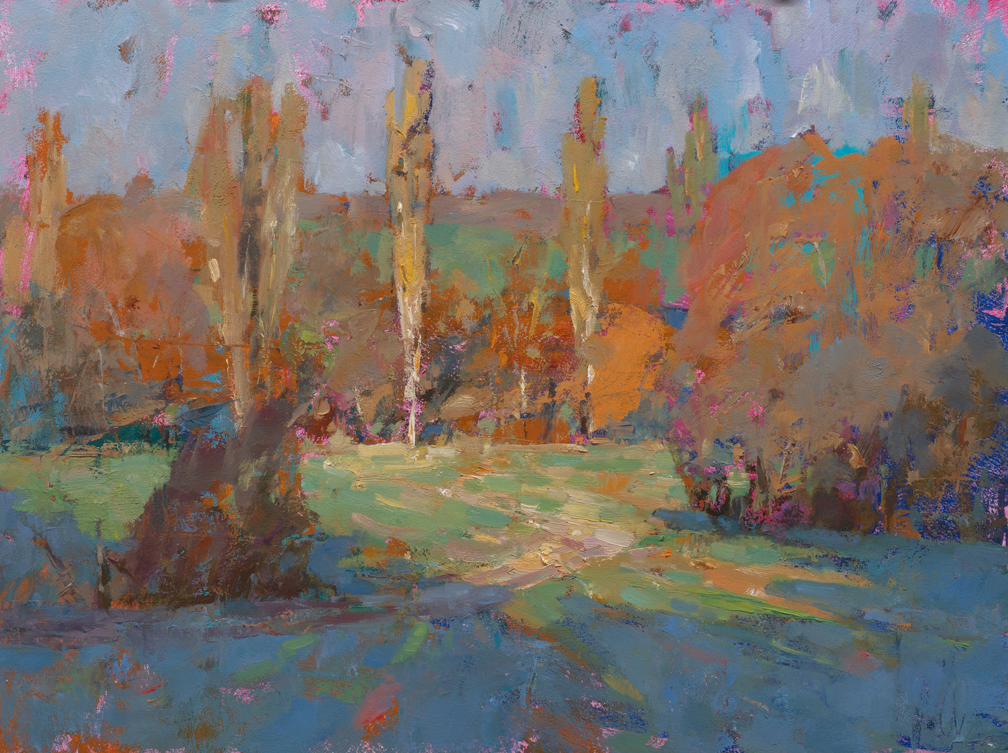 Wirtz, Björn, Im Morgenfrost, 30 x 40cm, Ölgemälde