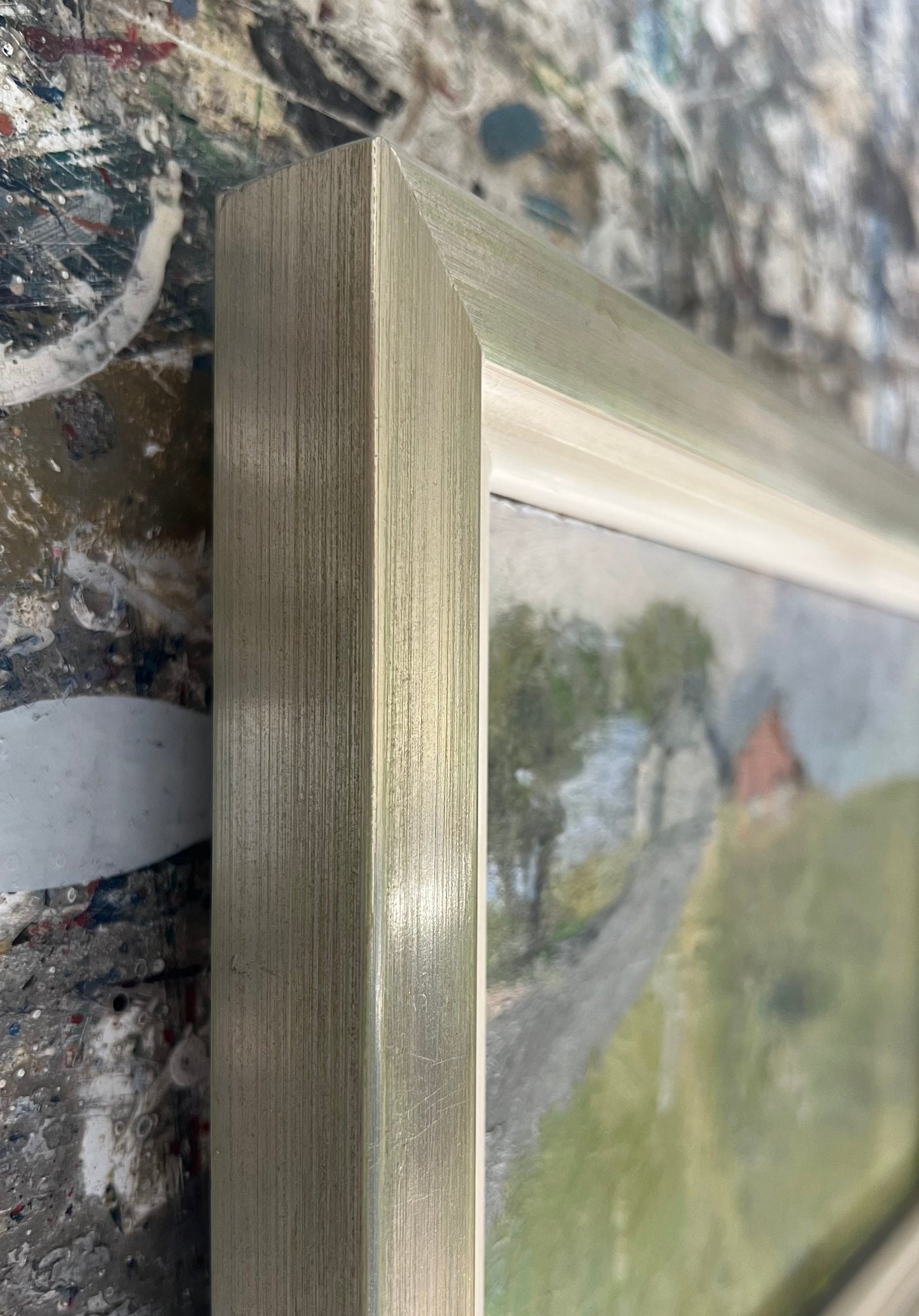 Feyen, Harald, In Schleswig Holstein, 15,5 x 22cm, Ölgemälde