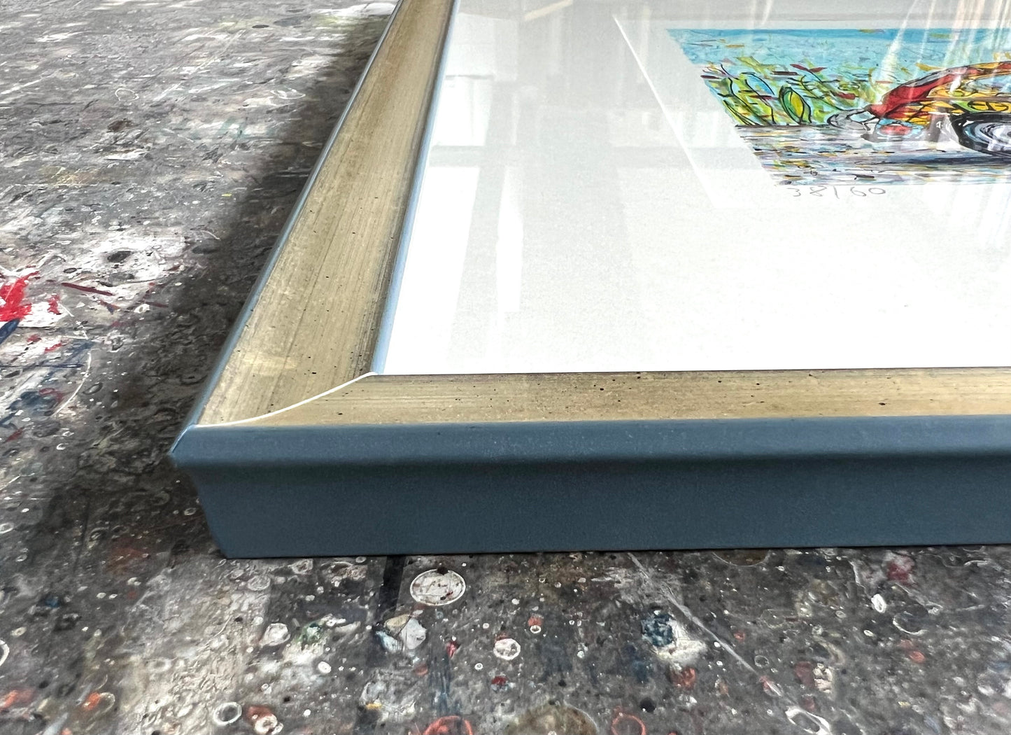 Grimm, Max, Käfer, 16 x 28cm, 38/60, Siebdruck, 2019