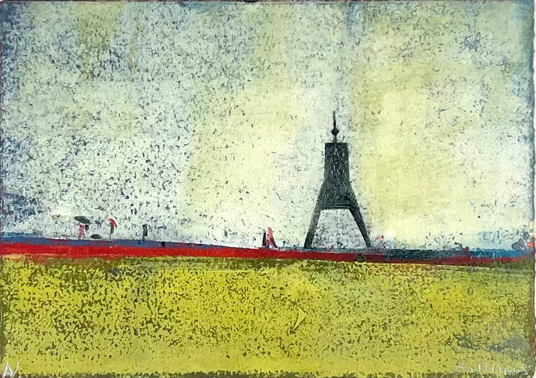 Nesterova & Tchepets, Kugelbake, 13 x 19cm, Mischtechnik