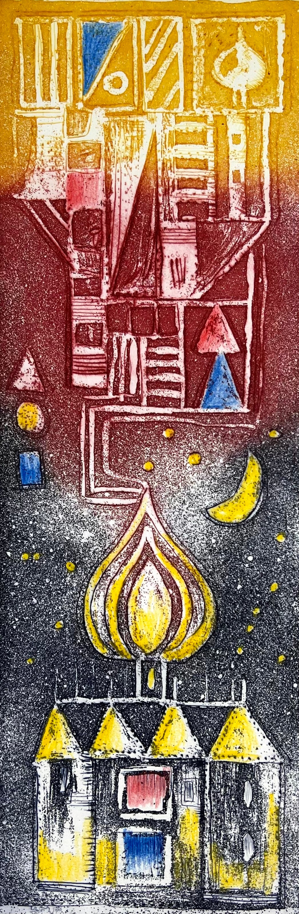 Kupfermann, Michael, Mondstadt 1, 49,5 x 26,5cm, 3/50
