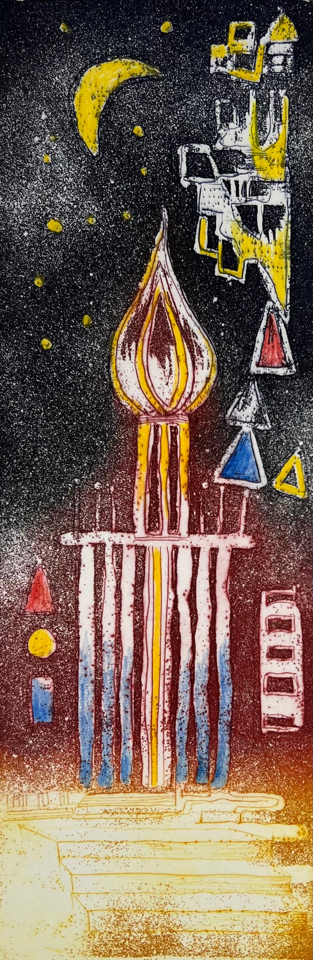 Kupfermann, Michael, Mondstadt 2, 49,5 x 26,5cm, 3/50