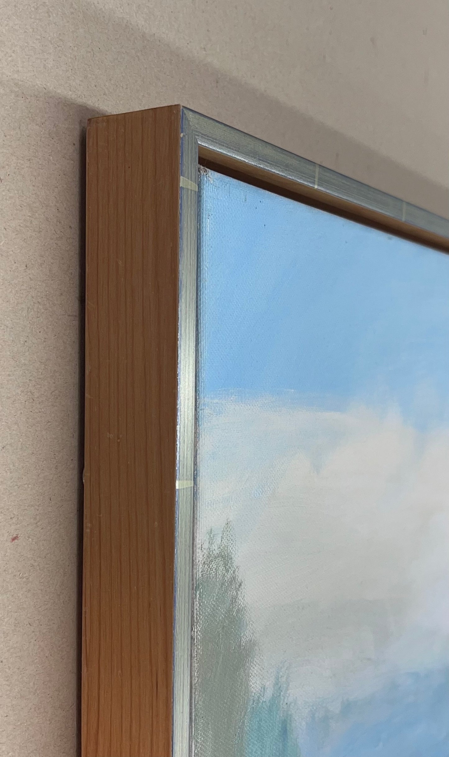 Leander, Arkadien, 60 x 80cm, Öl auf Leinwand