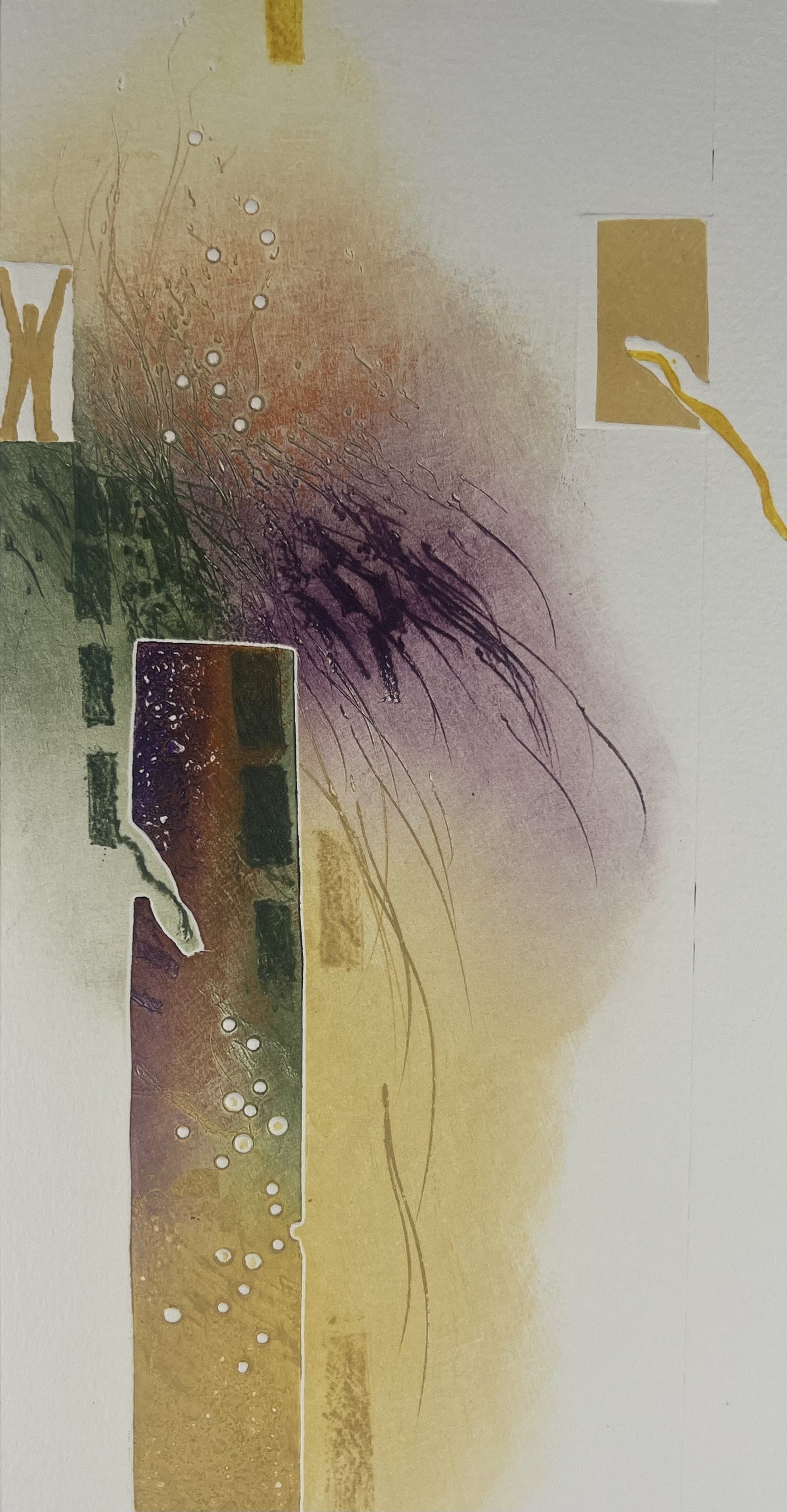 Méan, Francis, Adam, 30,5 x 14cm, E.A.IV/XX, Farbradierung