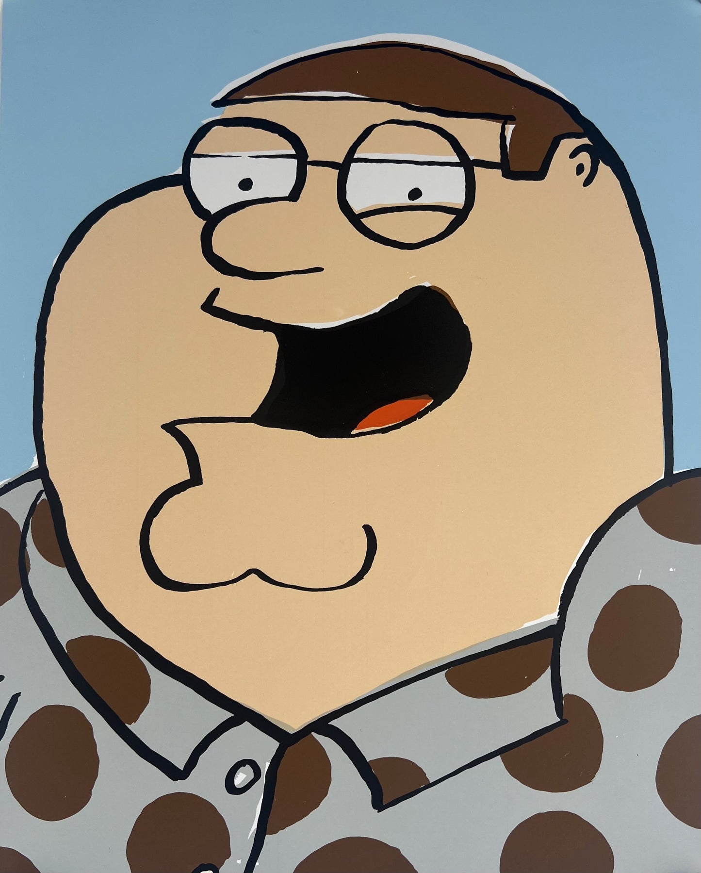 Meyer, Heiner, Family Guy, 31,5 x 24,5cm, 55/100, Siebdruck
