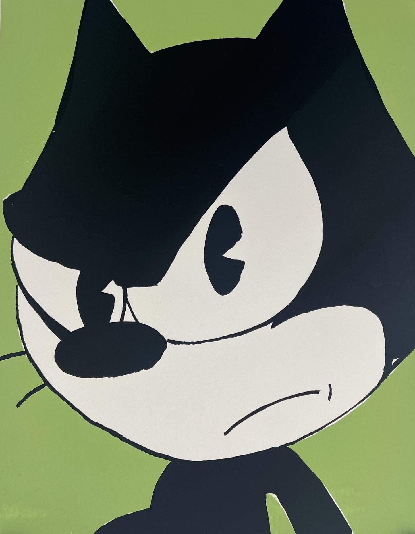 Meyer, Heiner, Felix the Cat, 31,5 x 24,5cm, 55/100, Siebdruck