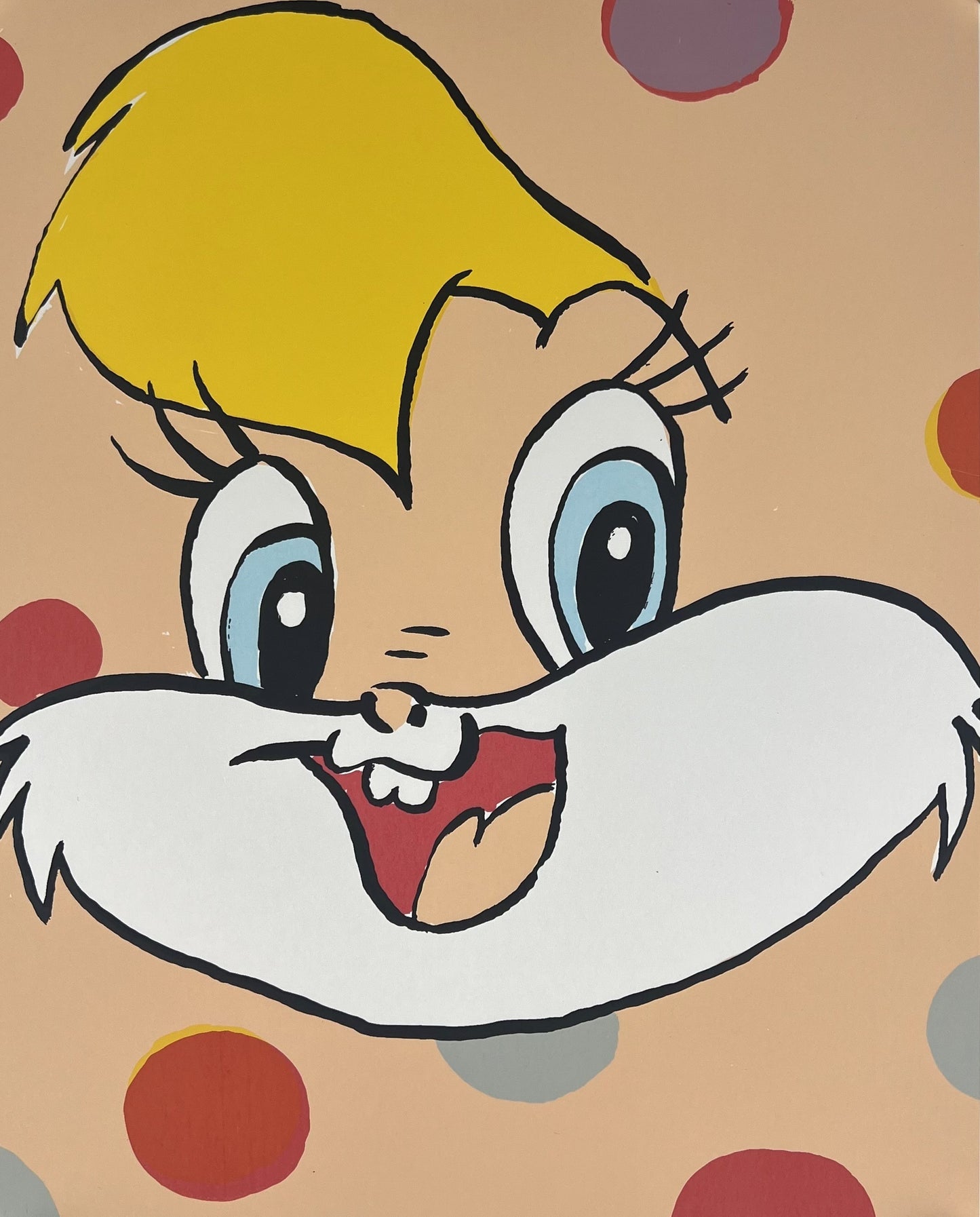 Meyer, Heiner, Lola Bunny, 31,5 x 24,5cm, 55/100, Siebdruck