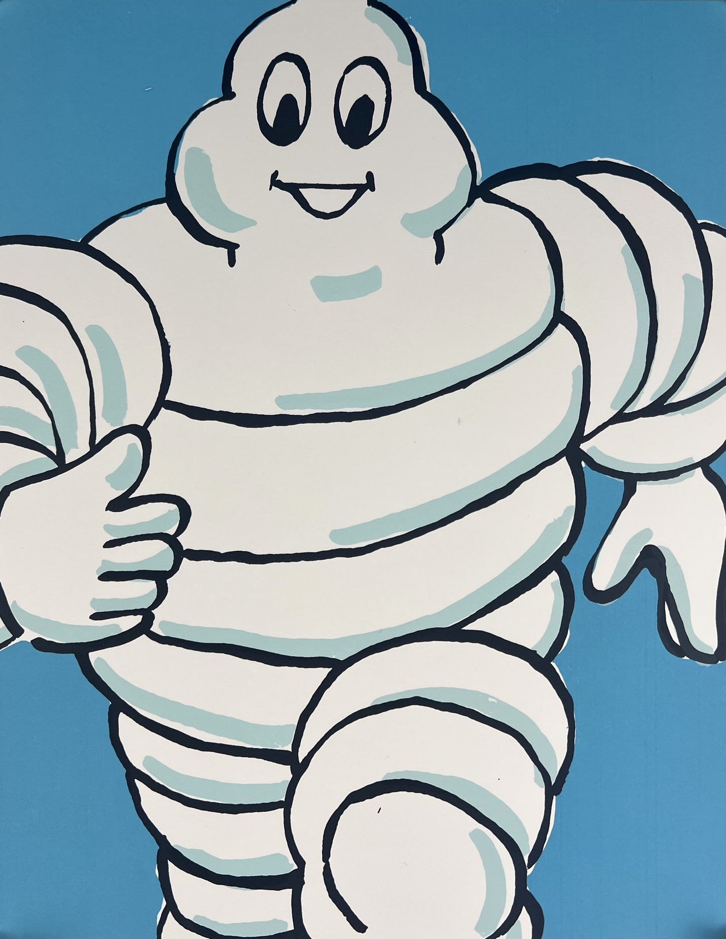 Meyer, Heiner, Michelin Man, 31,5 x 24,5cm, 55/100, Siebdruck