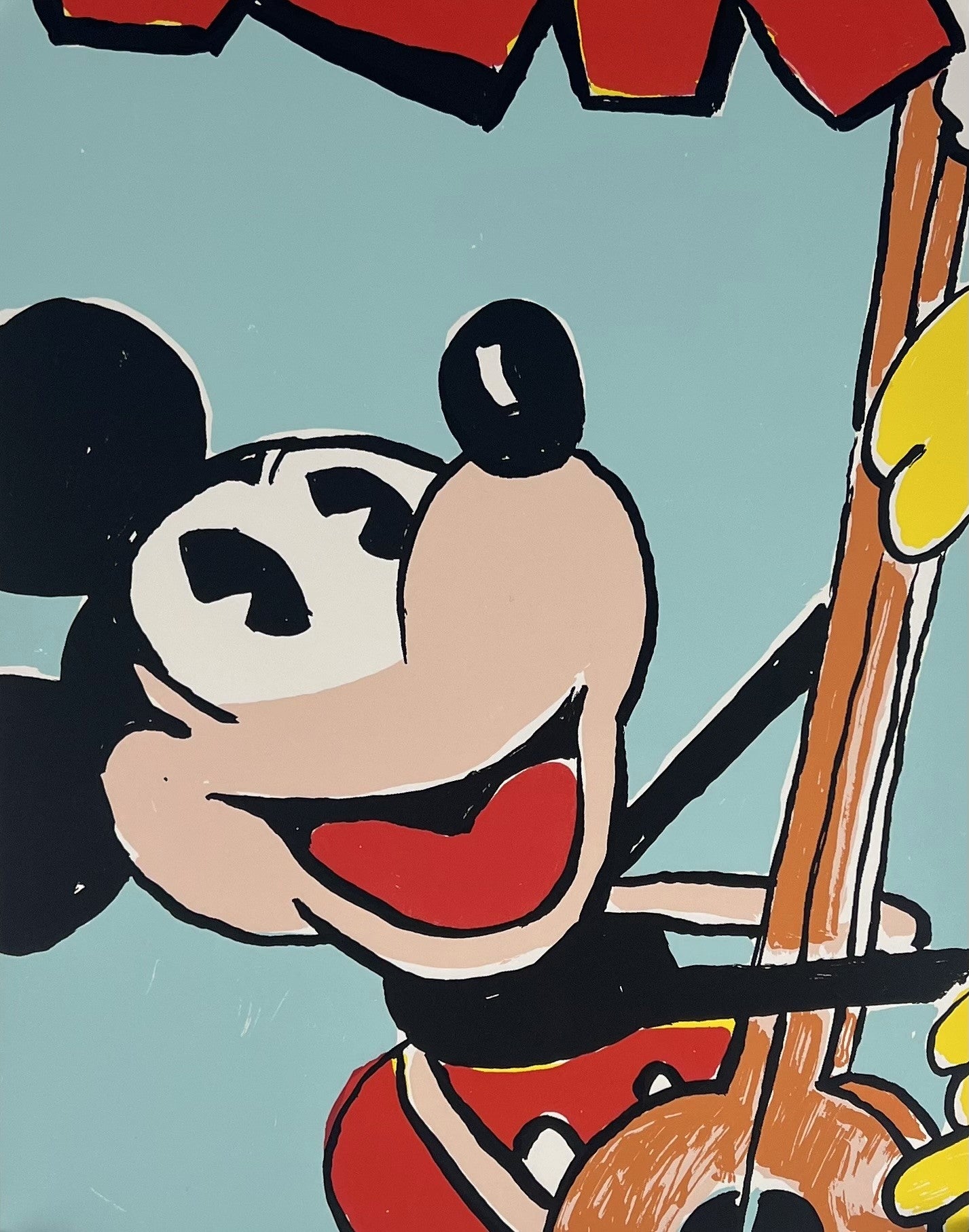 Meyer, Heiner, Micky Mouse, 31,5 x 24,5cm, 55/100, Siebdruck