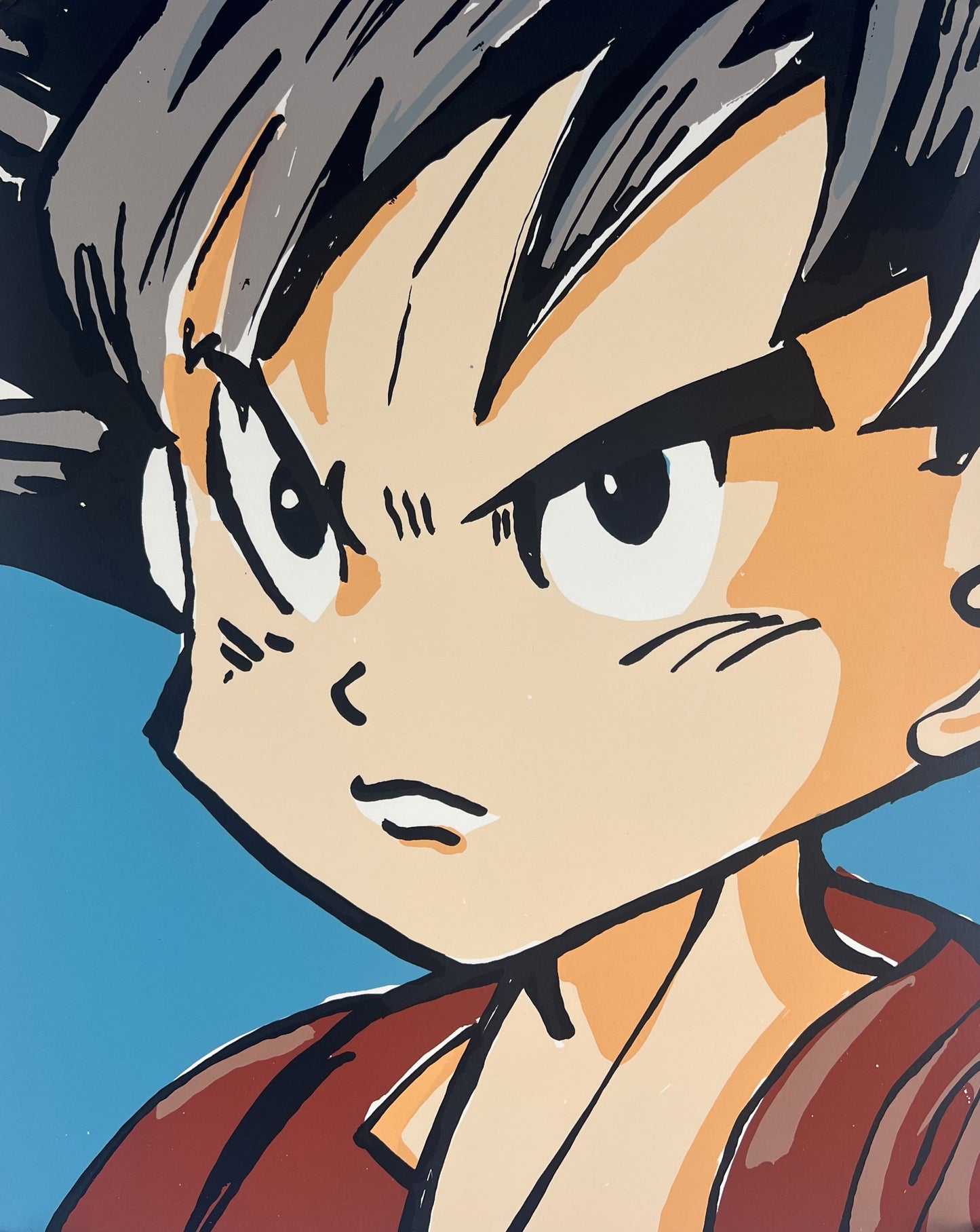 Meyer, Heiner, Son-Goku, 31,5 x 24,5cm, 55/100, Siebdruck