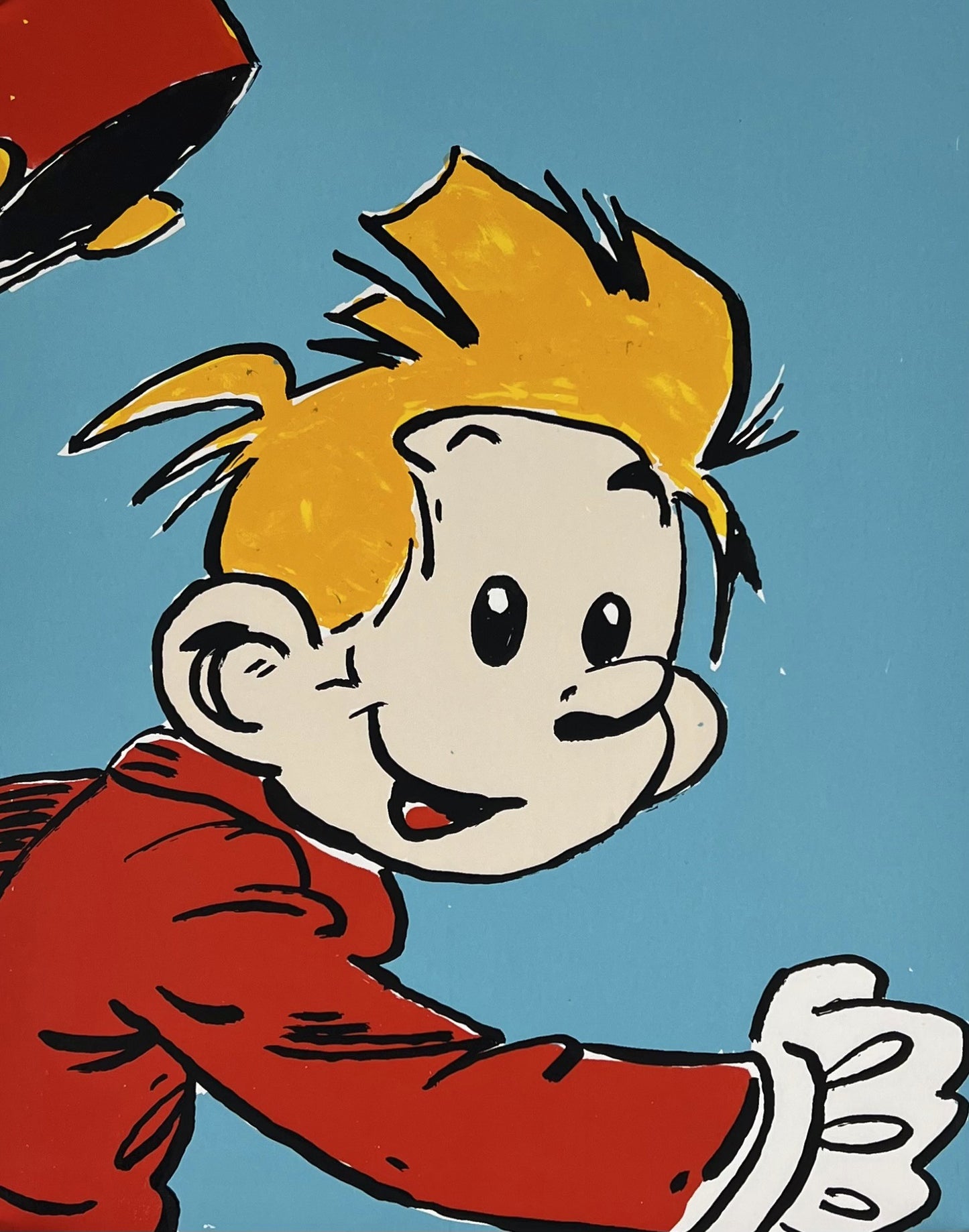 Meyer, Heiner, Spirou, 31,5 x 24,5cm, 55/100, Siebdruck