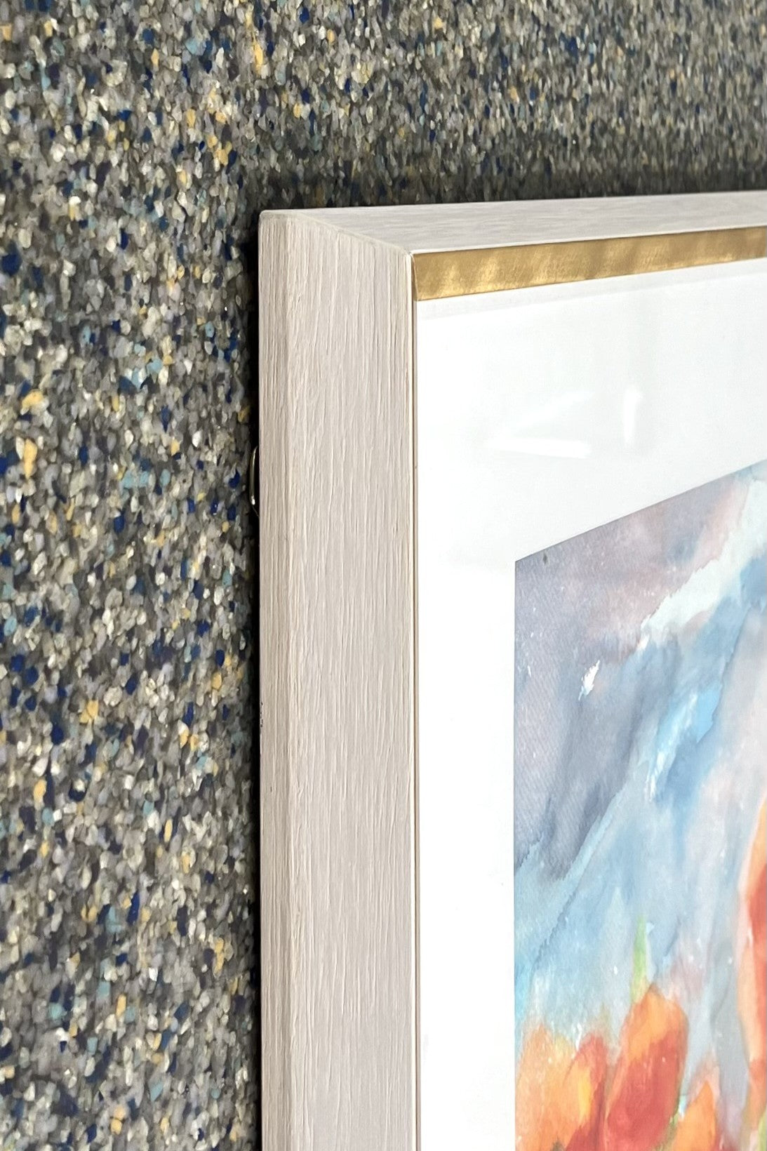 Radeloff, Jens, Mohnfeld, 46 x 54cm, Aquarell auf Japanpapier