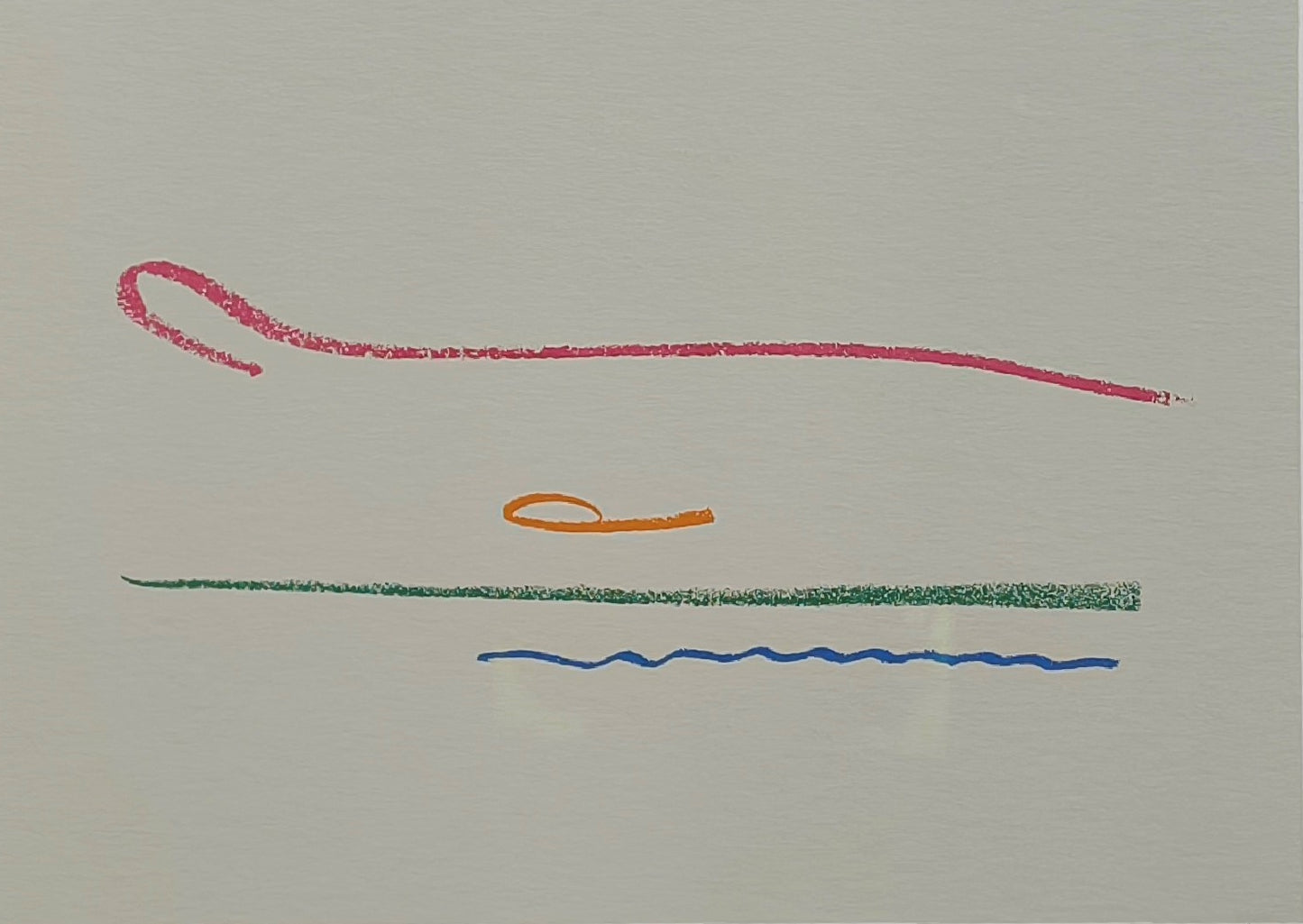 Sprotte, Siegward, Abschied vom Bilde V, 1970, Farbserigraphie Ed. 31/100, 14,8 x 20,8 cm