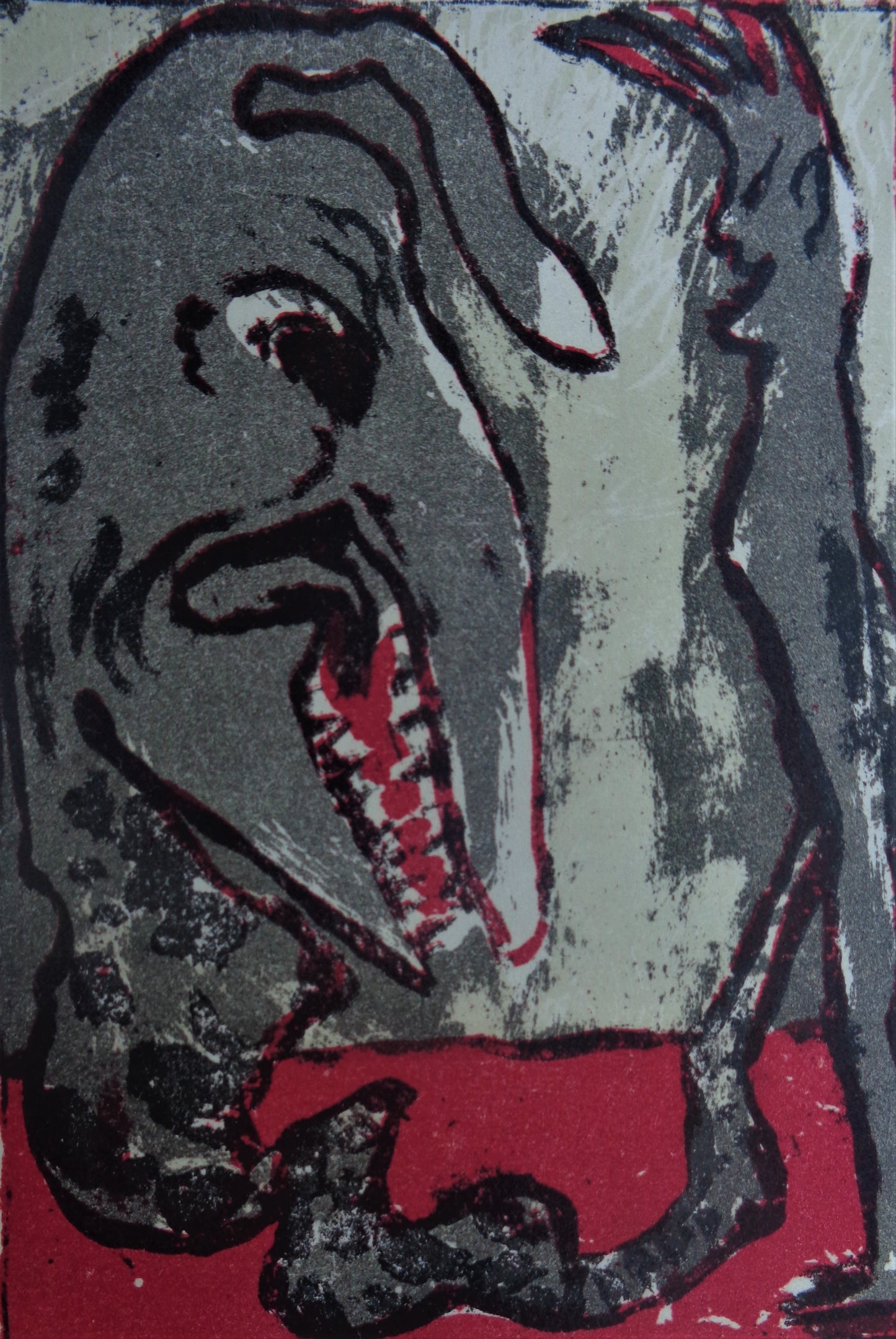 Nolde, Emil, Fabelwesen, 16,3 x 11,2cm, Lithografie, 1926