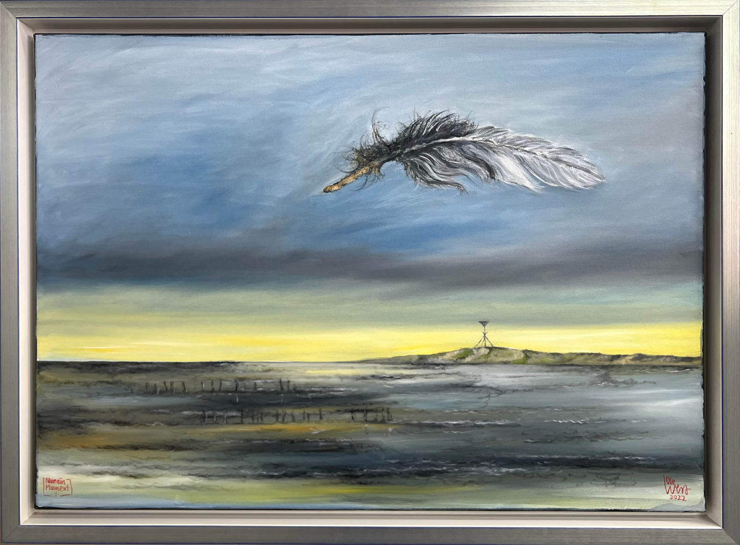 West, Ole, Nur ein Moment, 50 x 70cm, Öl auf Leinwand