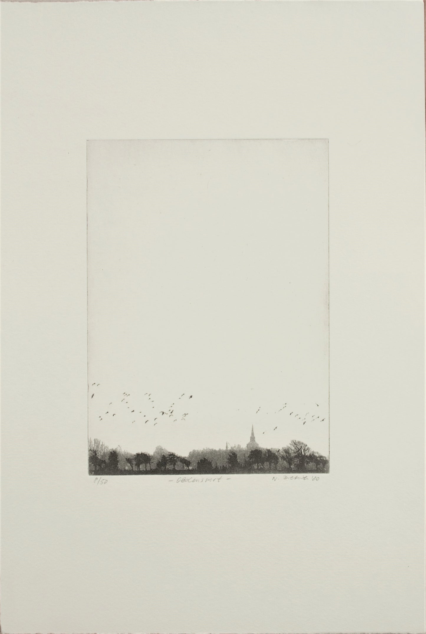 Dietrich, Nadine, Oldenswort, 20,5 x 15cm, 14/50, Photopolymer Etching