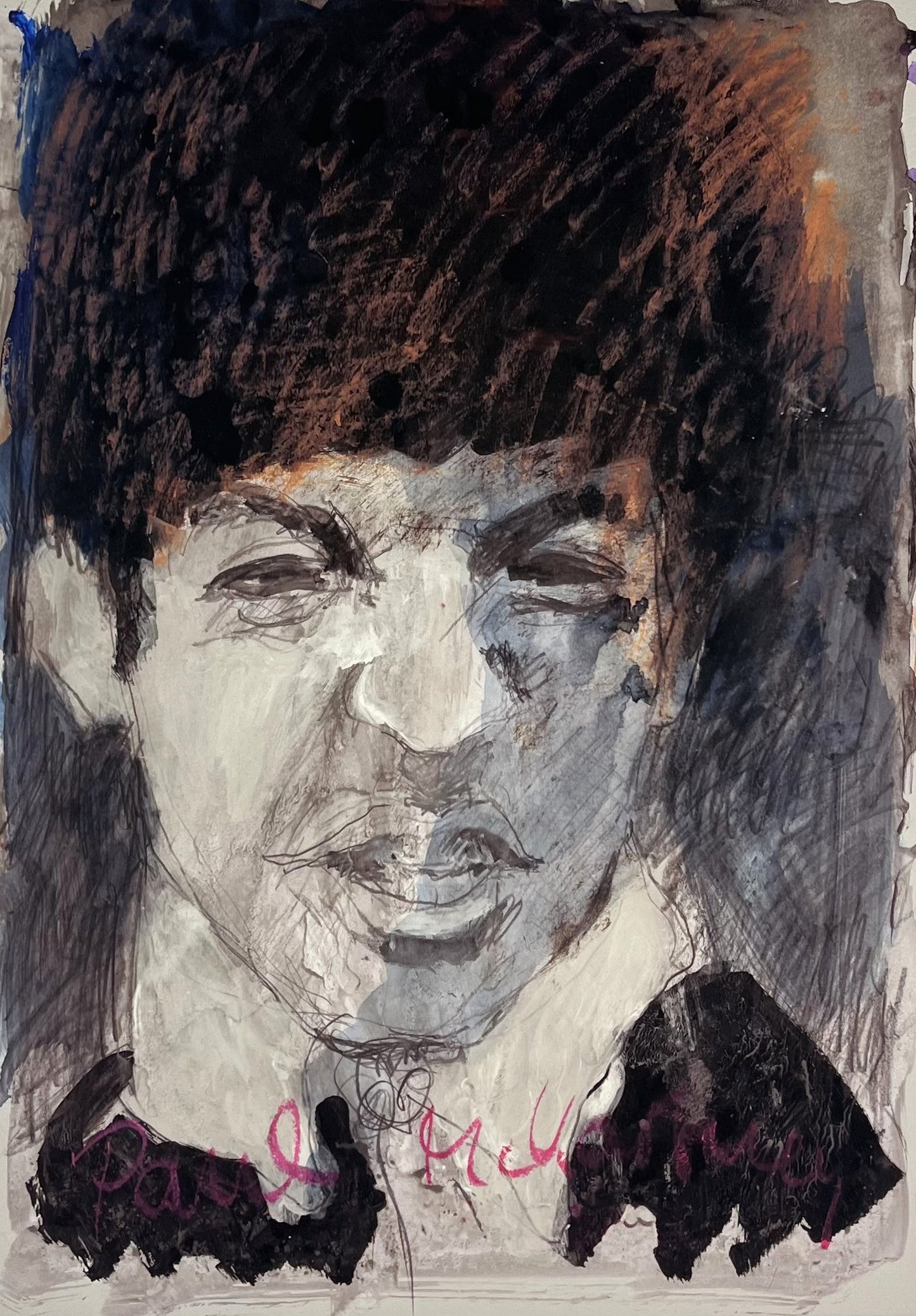 Mueller-Stahl, Armin, Paul McCartney, 40 x 28cm, 120/180, Giclée-Print