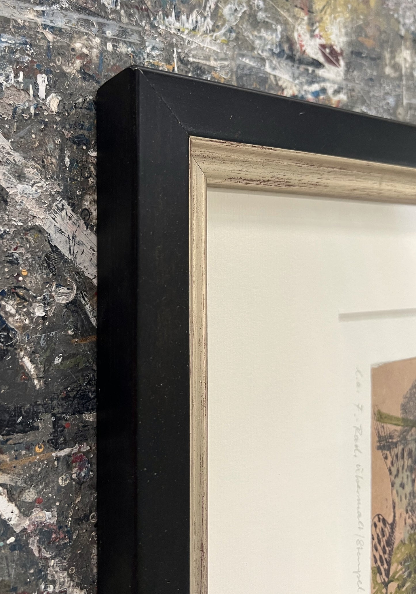 Beckmann, Otto, Im Petersilienwald, 33,2 x 24,7cm, e.a., Radierung