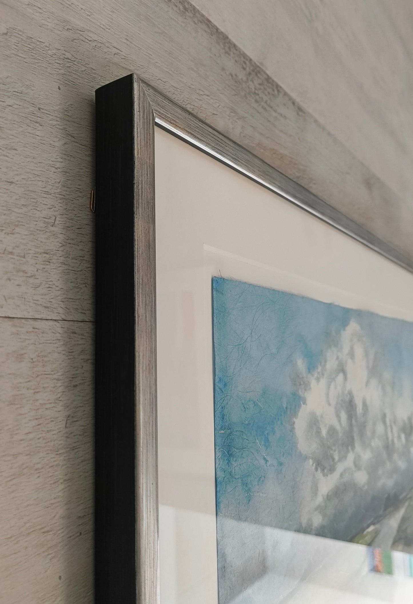 Radeloff, Jens, Priel, 30 x 60 cm, Aquarell auf Japanpapier