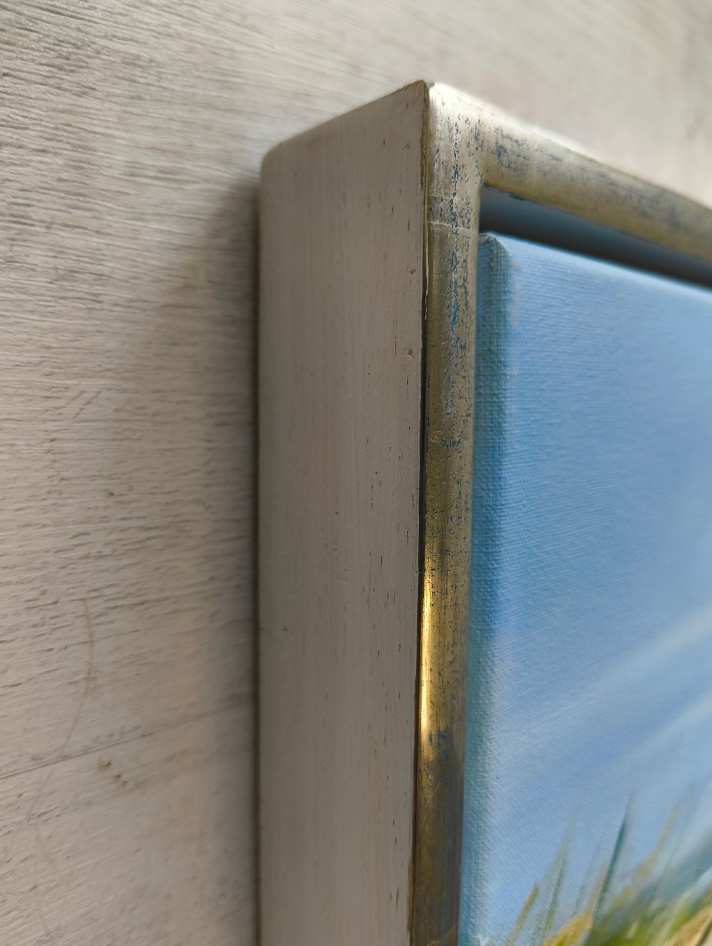 Ramm, Ines, Dünen am Meer, Öl auf Leinwand, 40 x 120 cm