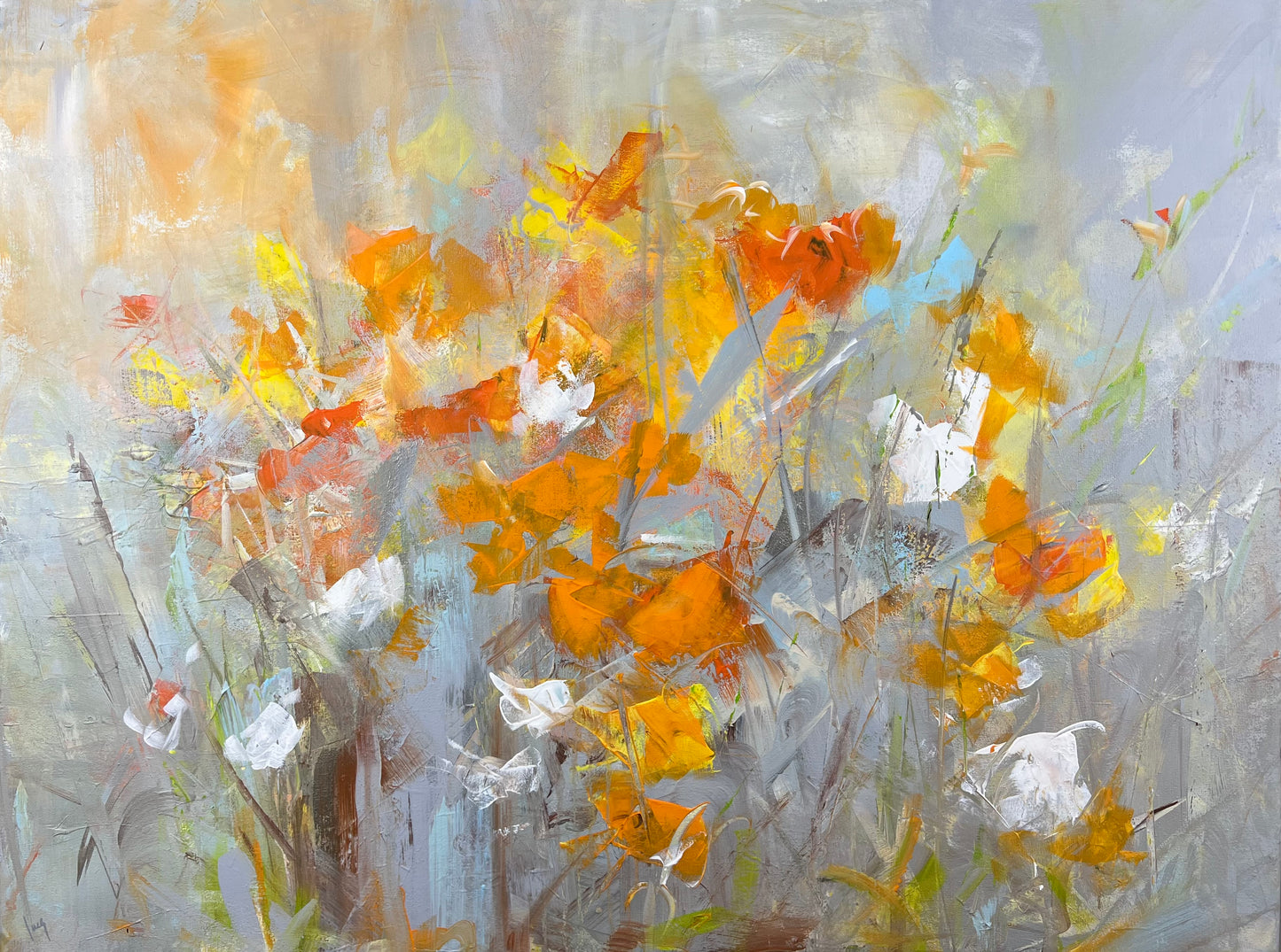 Ramm, Ines, Sommerlicht, 60 x 80cm, Acryl auf Leinwand