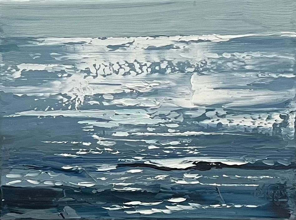 Tegtmeier, Claus, Reflektion XXI, 80 x 100cm, Ölgemälde