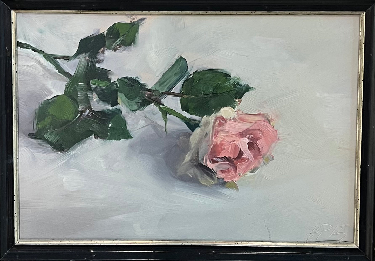 Petermann, Hanna, Rose, 18 x 25,5cm, Öl auf Leinwand, 2015