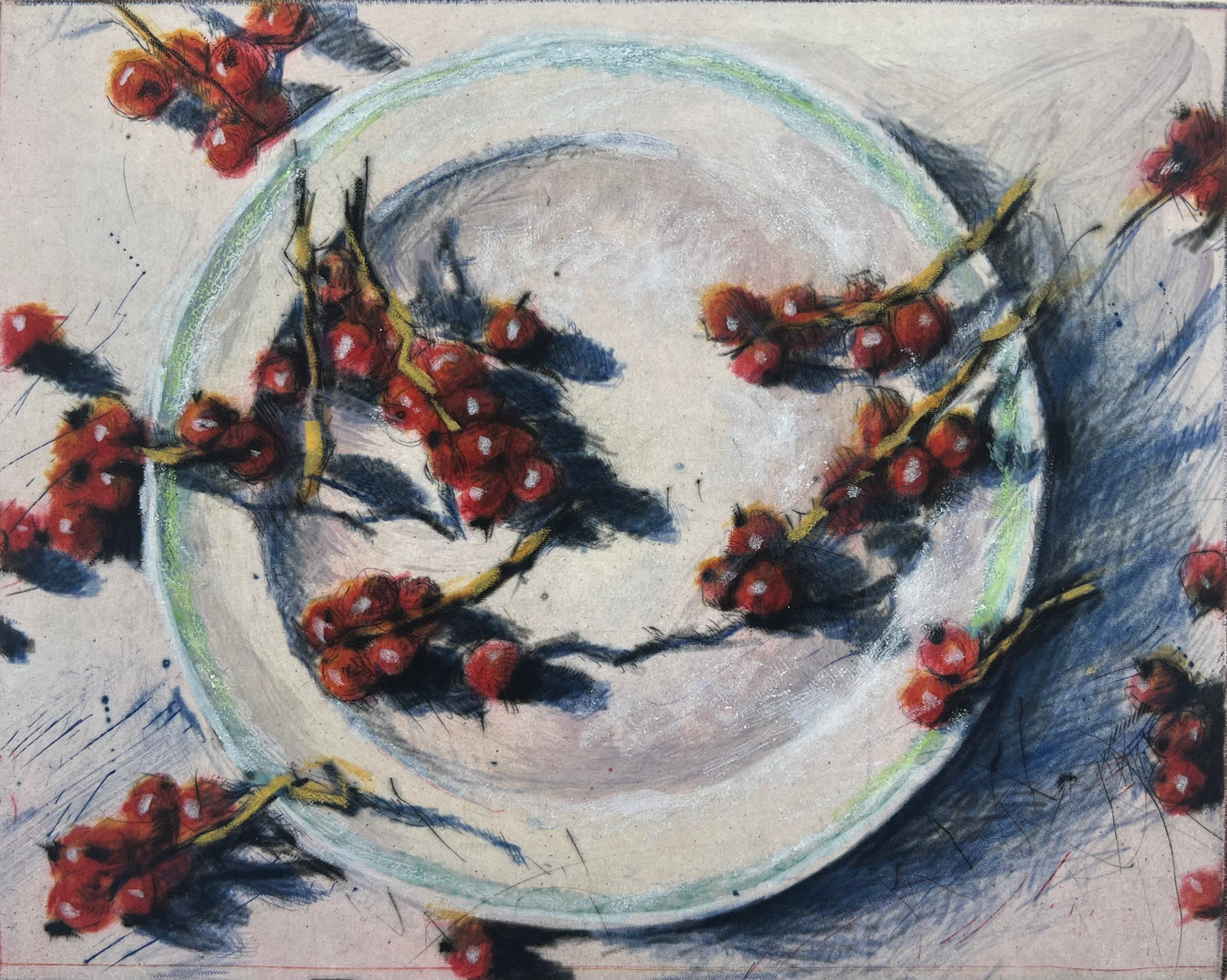 Wever, Peter, Rote Johannisbeeren, 77/100, Radierung